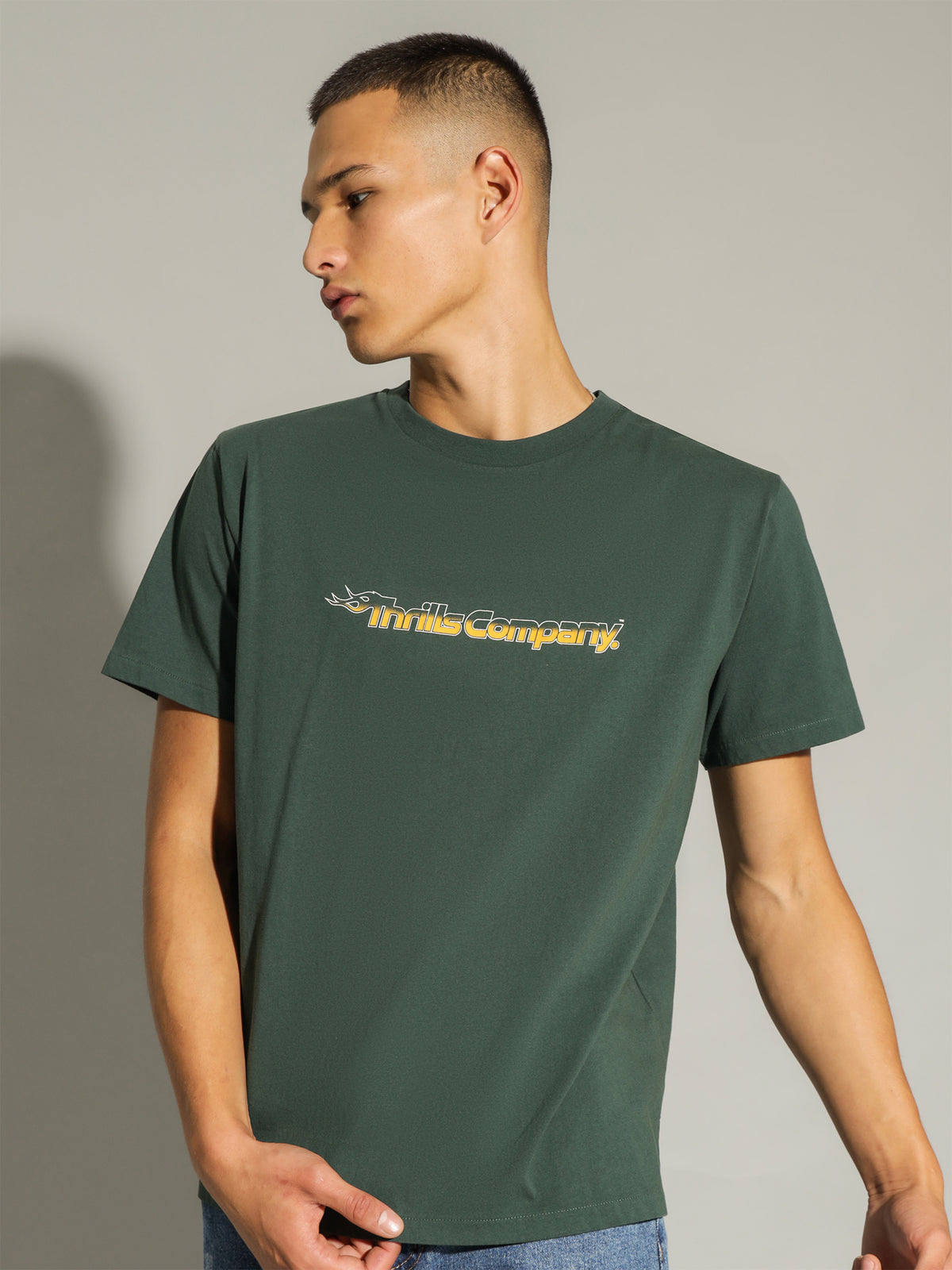 Healer Merch Fit T-Shirt in Sycamore