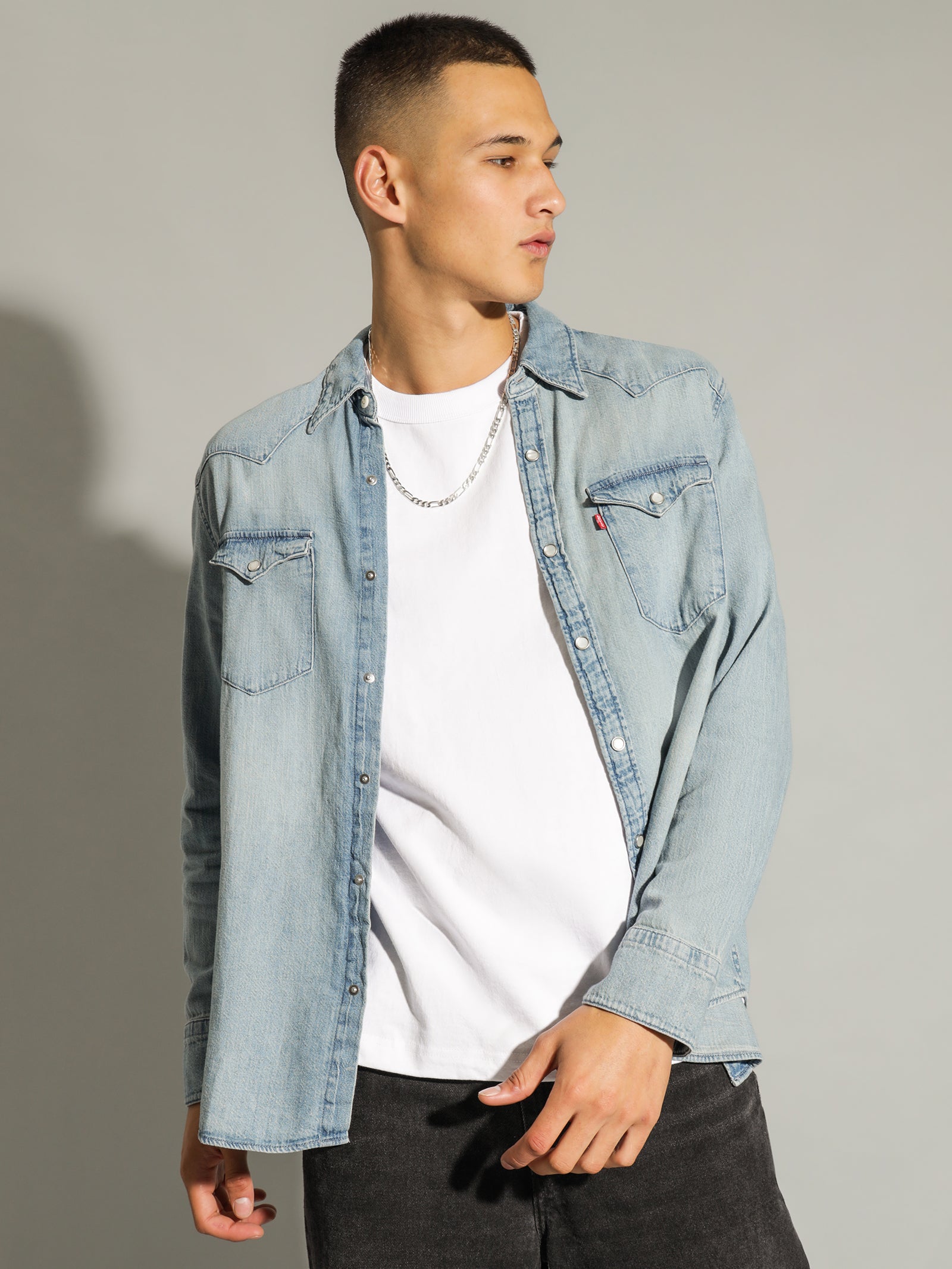 Barstow Western Denim Shirt