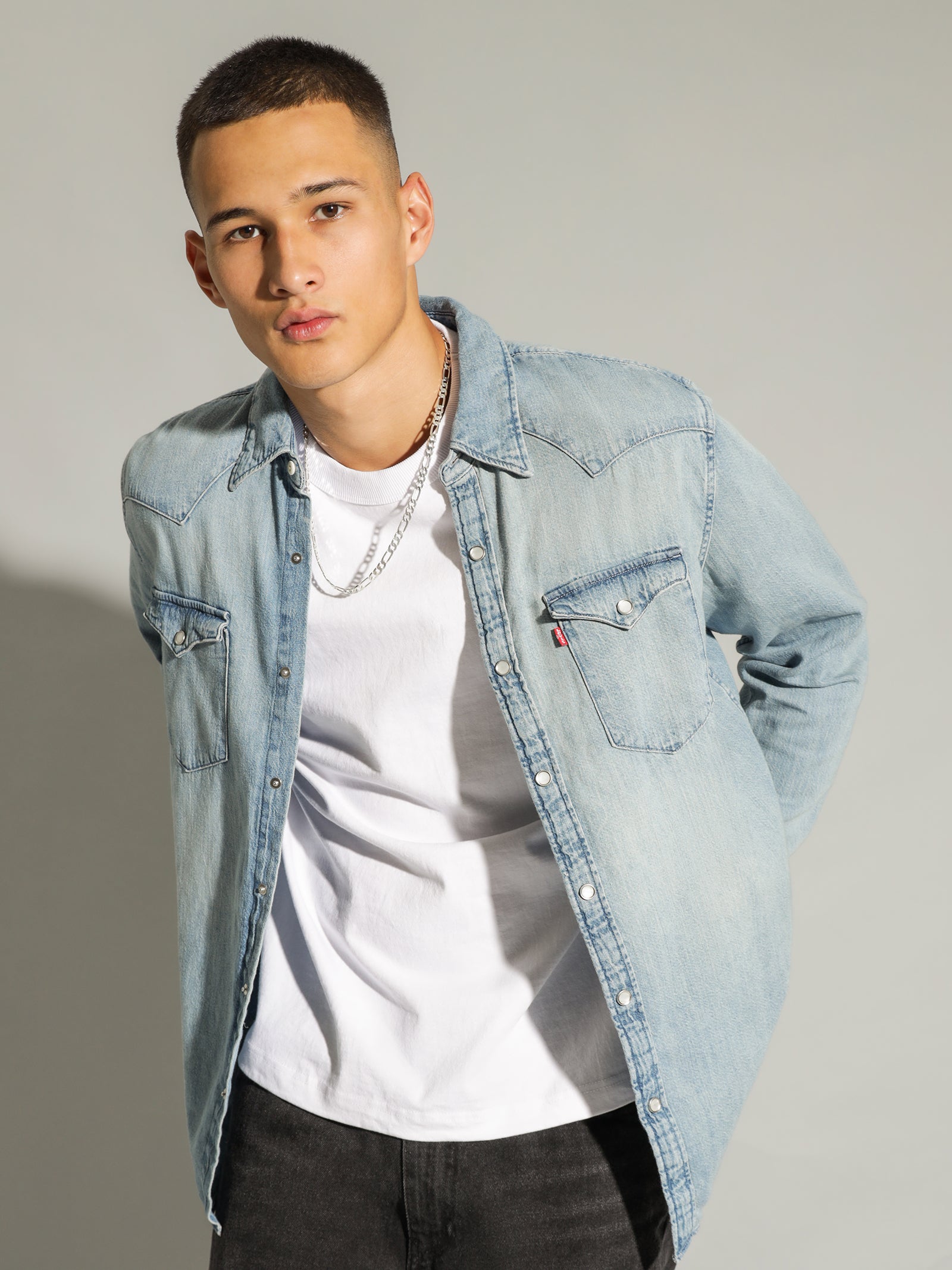 Barstow Western Denim Shirt