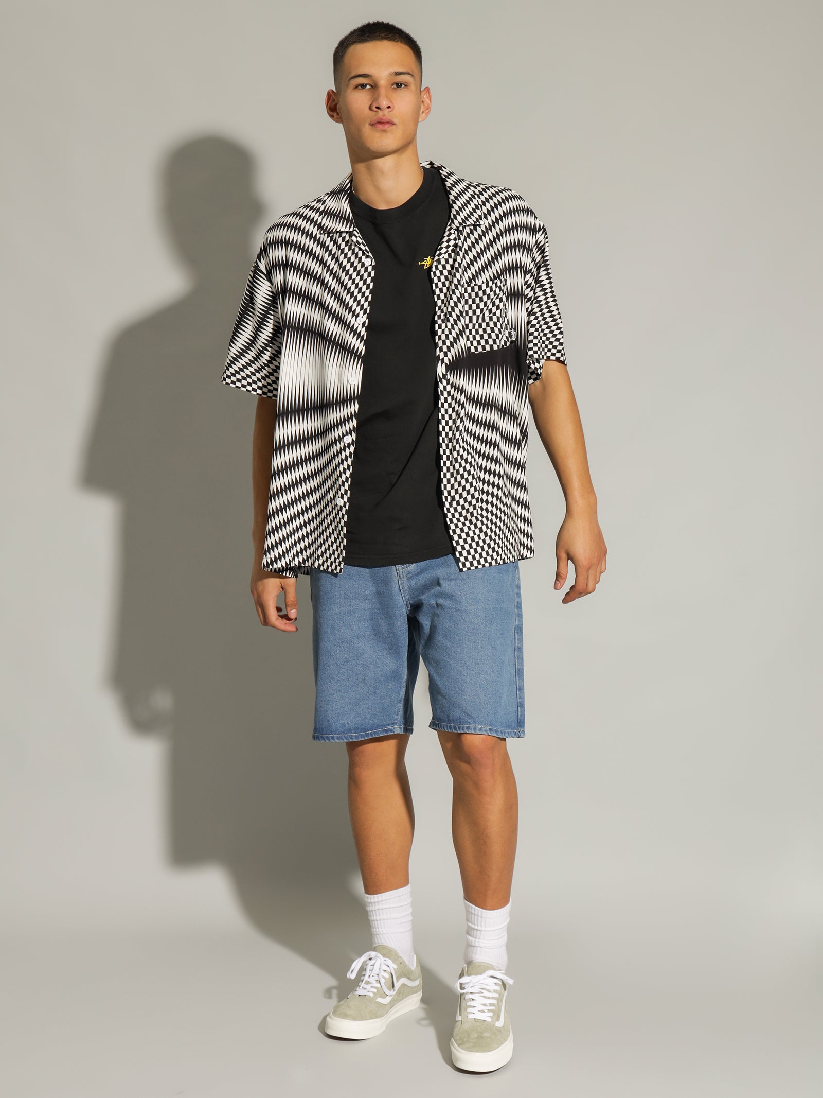 Stussy Psychedelic Check Shirt | Glue Store