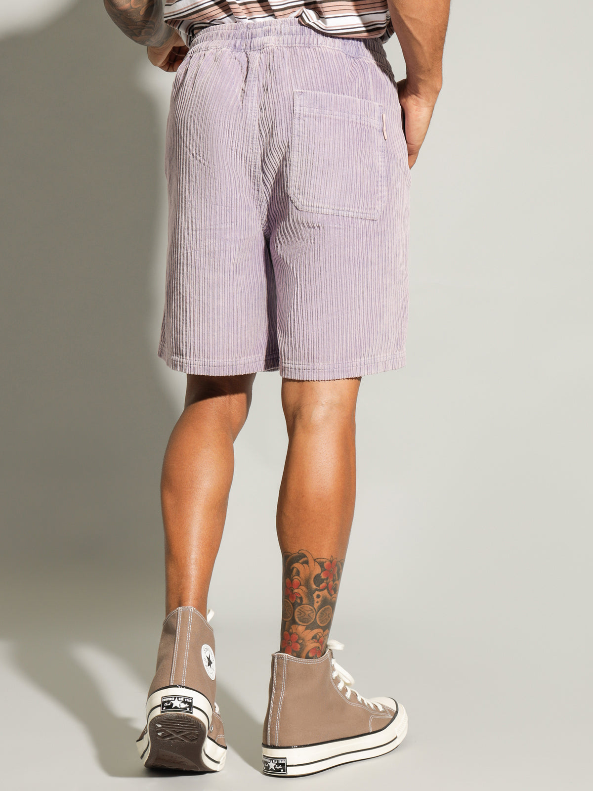 Manic Shorts in Violet