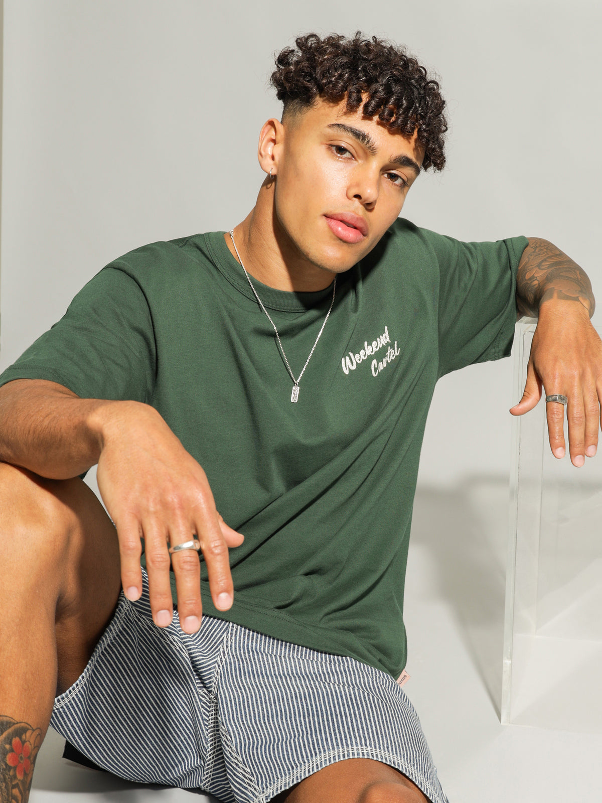 Leisure T-Shirt in Forest Green