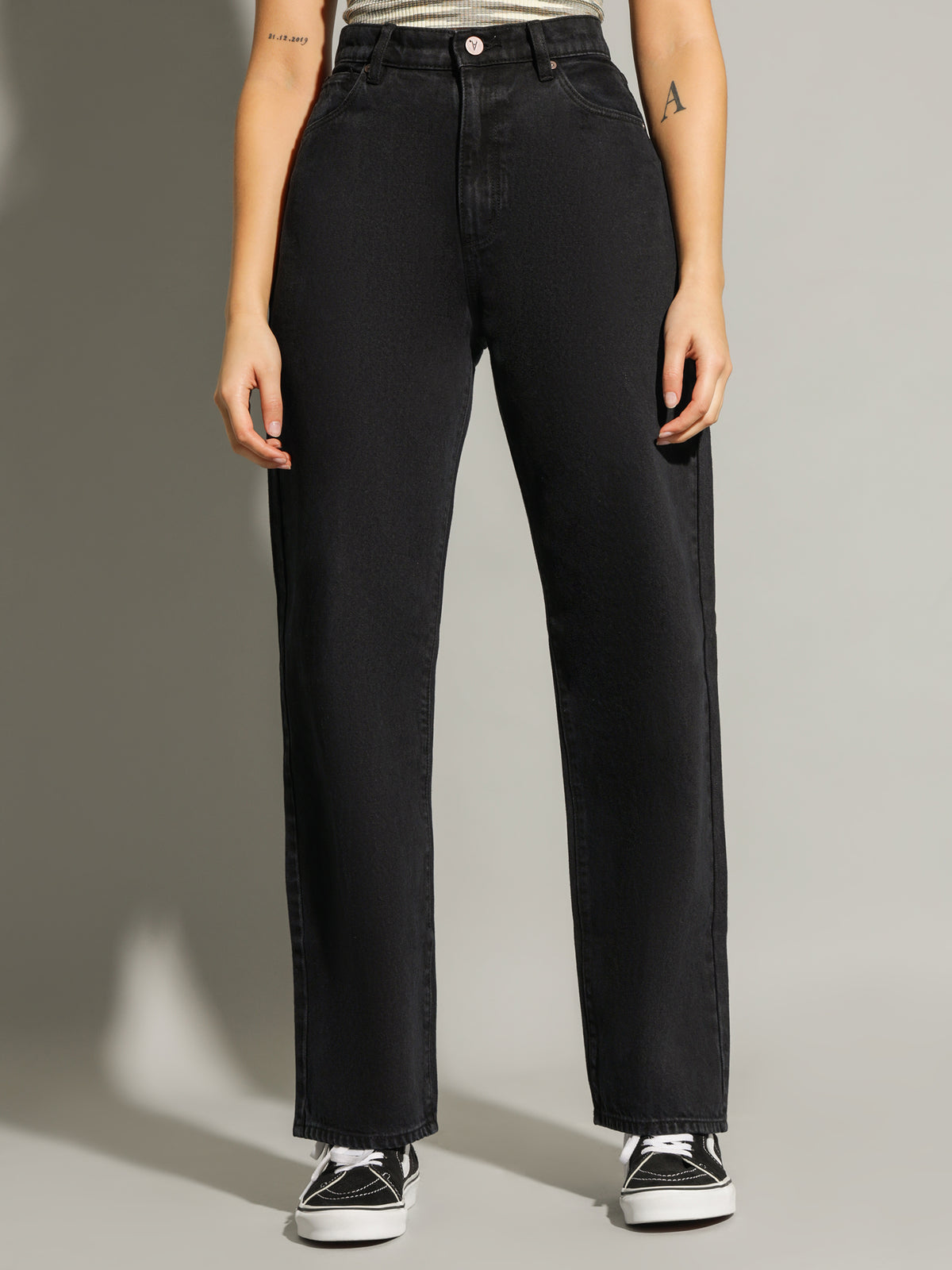 A Slouch Jeans in Black