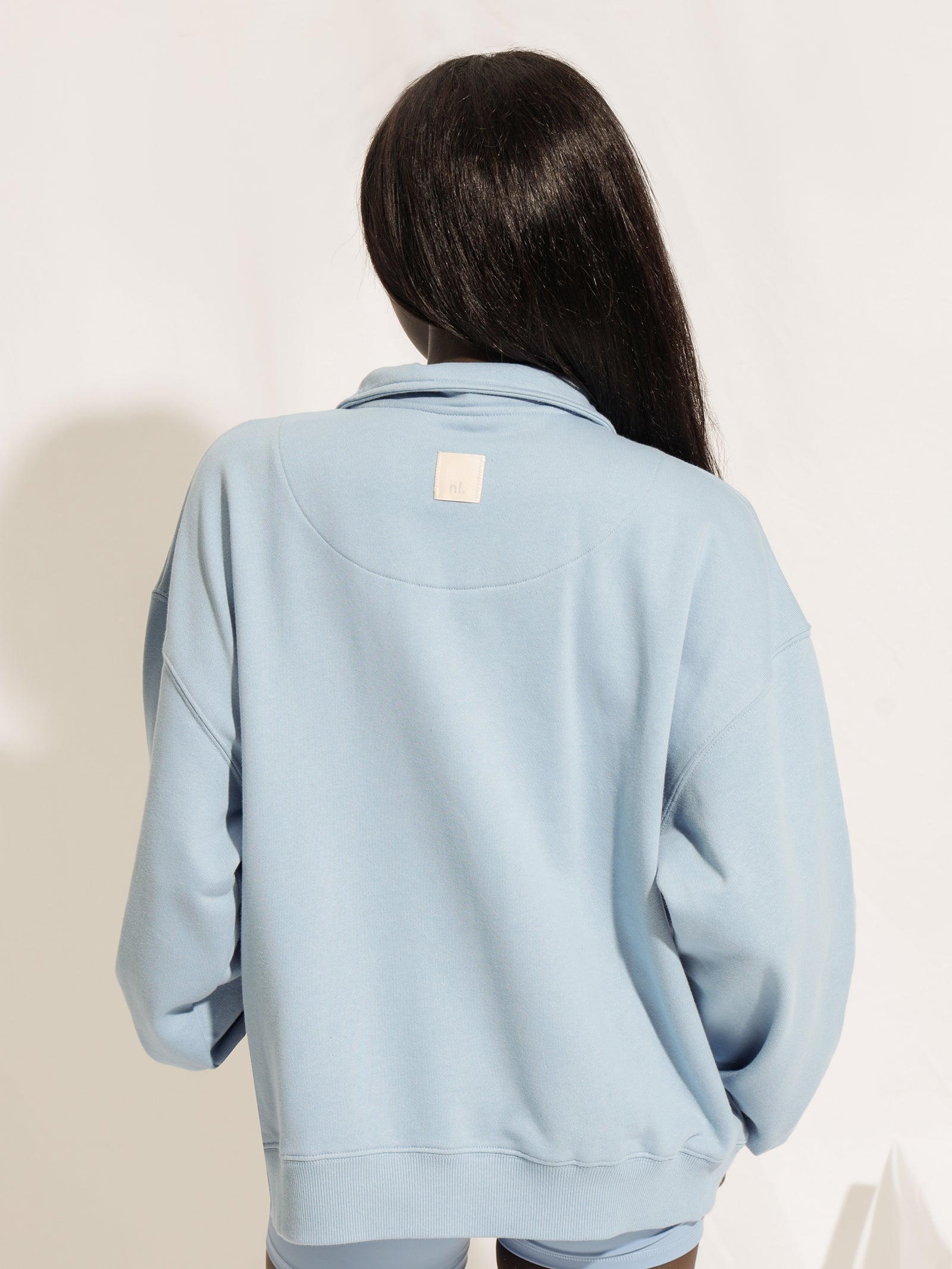 Nude Active Quarter Zip Sweater