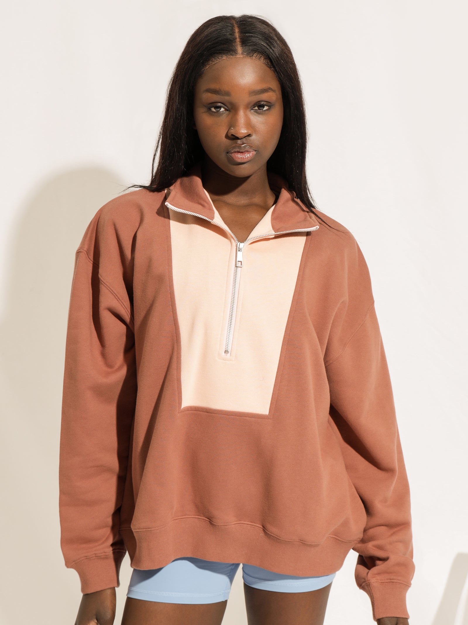 Nude Active Contrast Sweater