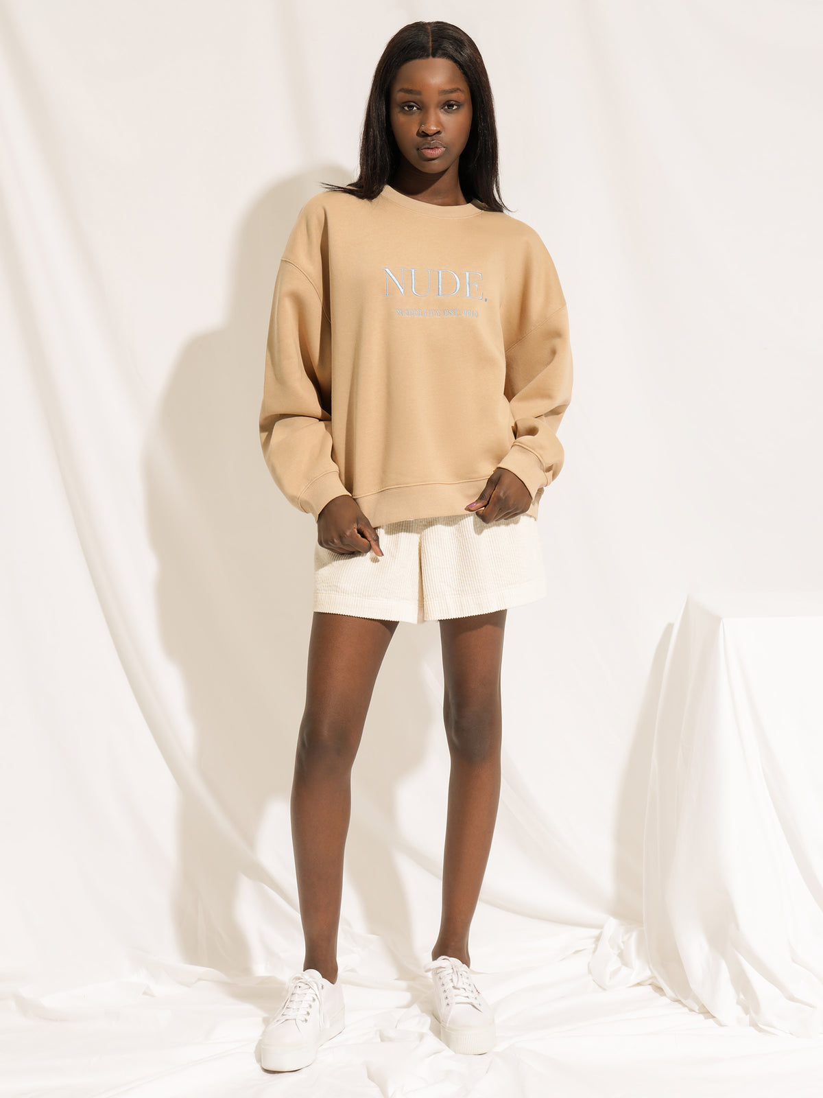Nude Sweat in Biscuit