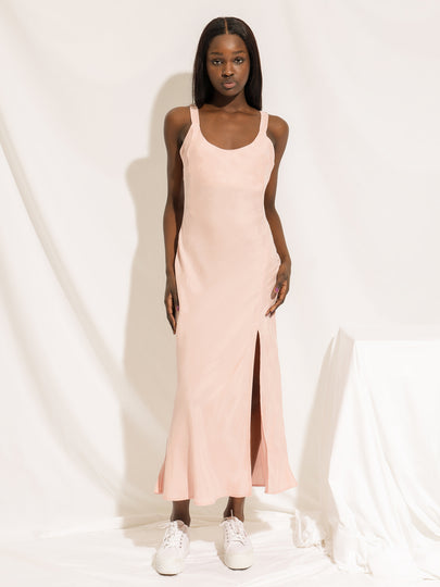 Harlow Cupro Slip Dress