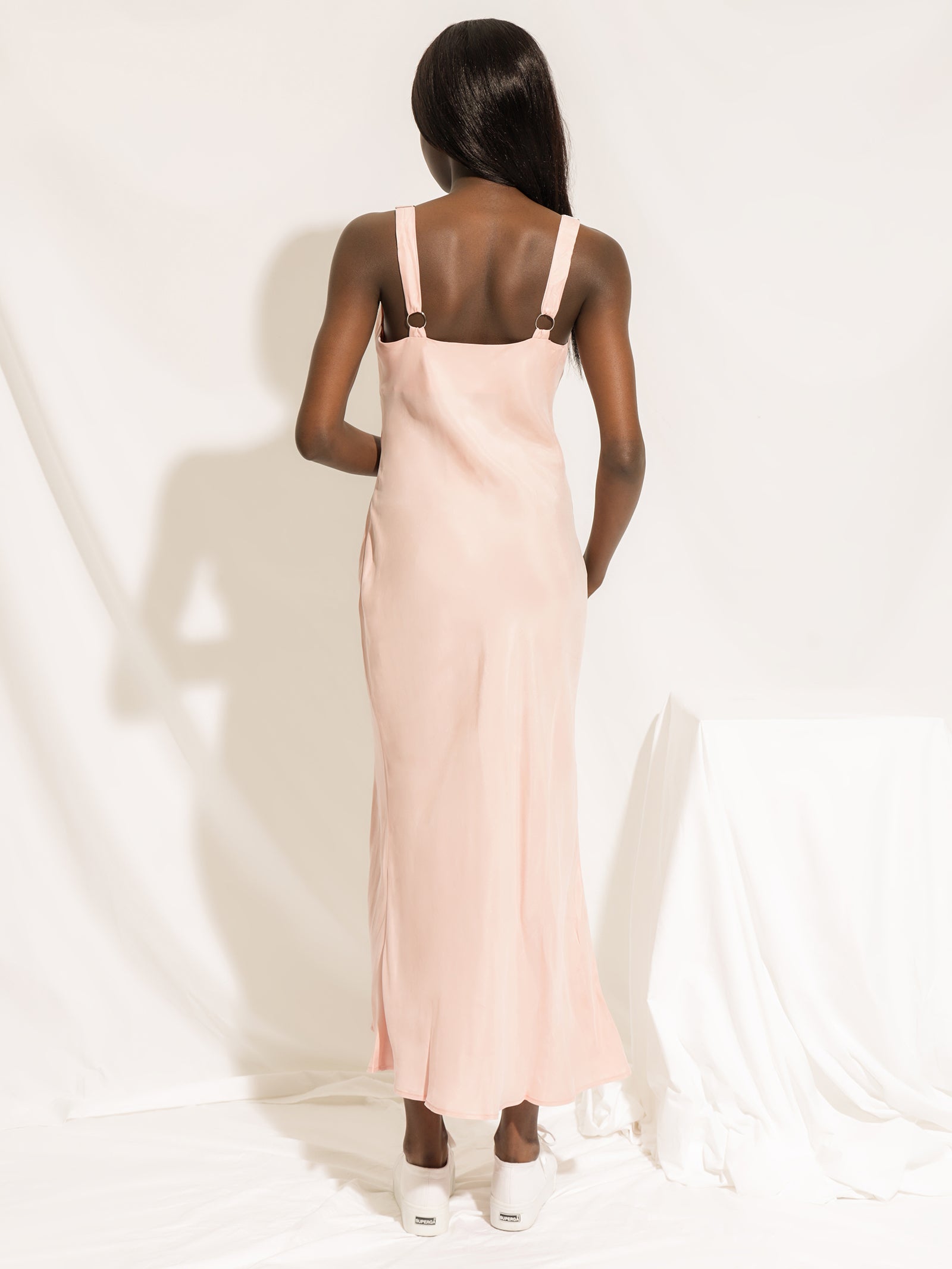 Harlow Cupro Slip Dress