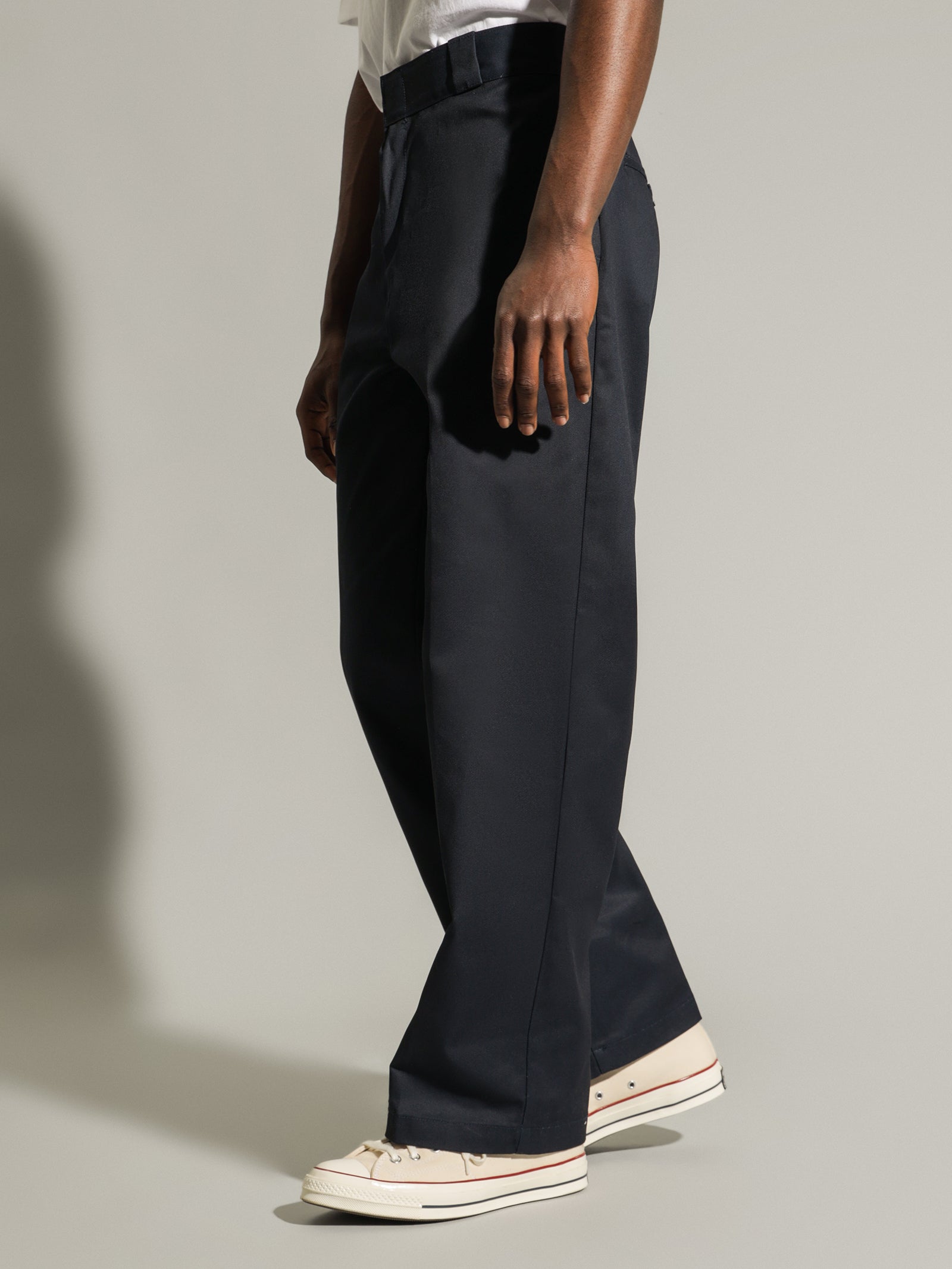 Super Baggy Loose Fit Pants in Navy - Glue Store