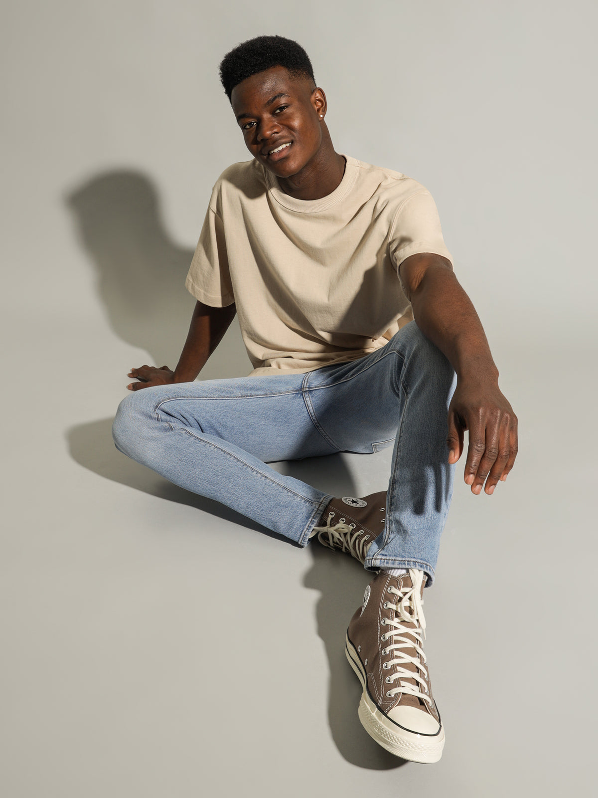 Abrand A Dropped Skinny Jeans | Blue