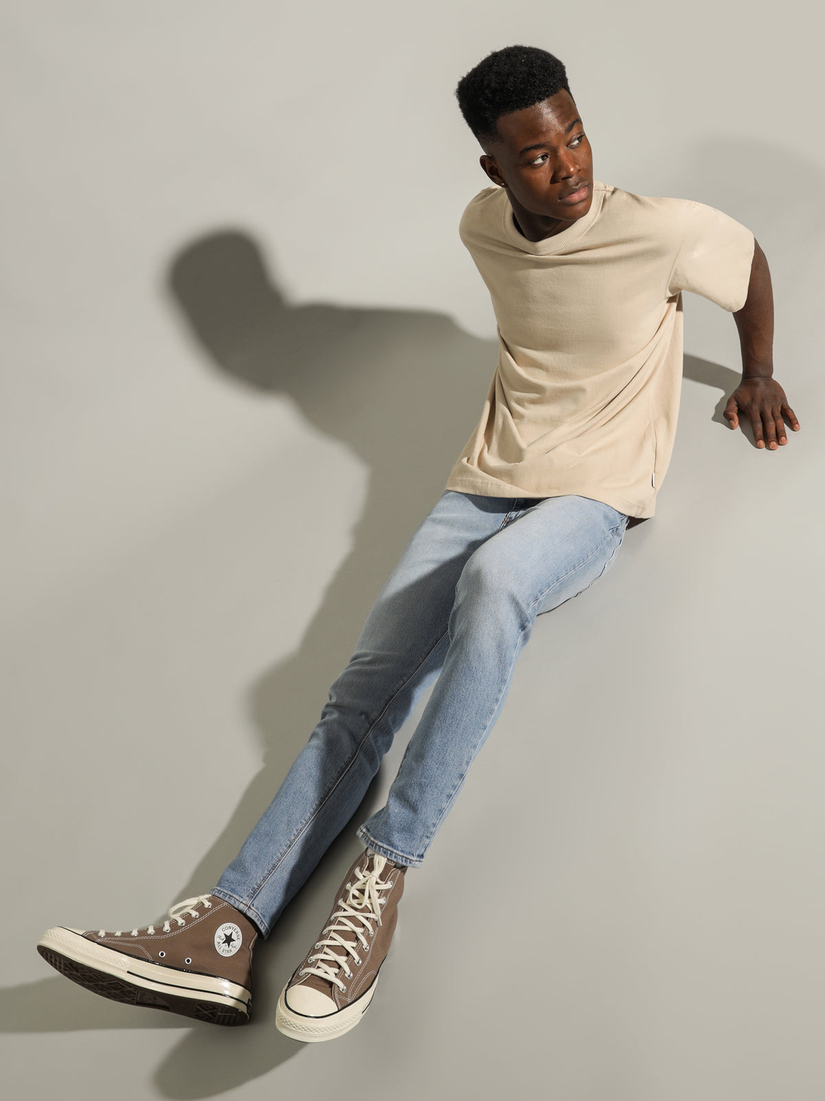 Abrand A Dropped Skinny Jeans | Blue