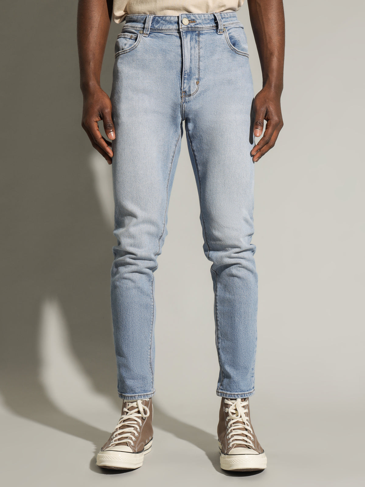 Abrand A Dropped Skinny Jeans | Blue