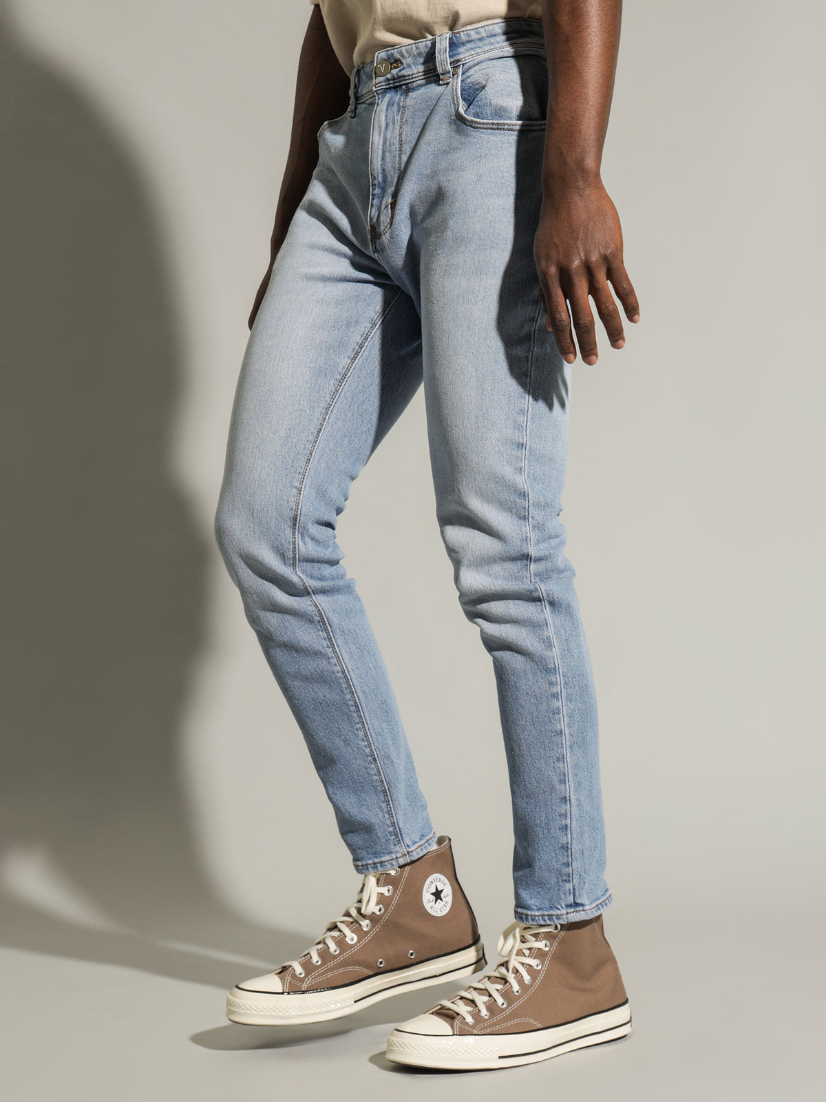 Abrand A Dropped Skinny Jeans | Blue