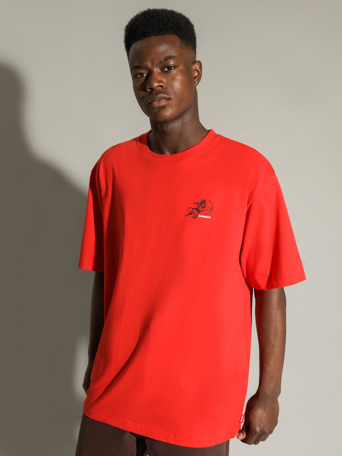 Worship Cherub T-Shirt | Red