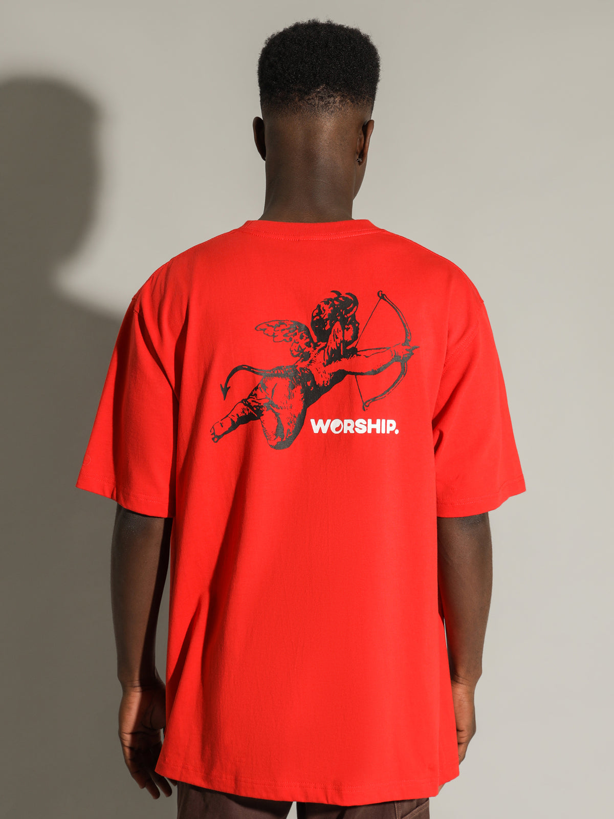 Worship Cherub T-Shirt | Red