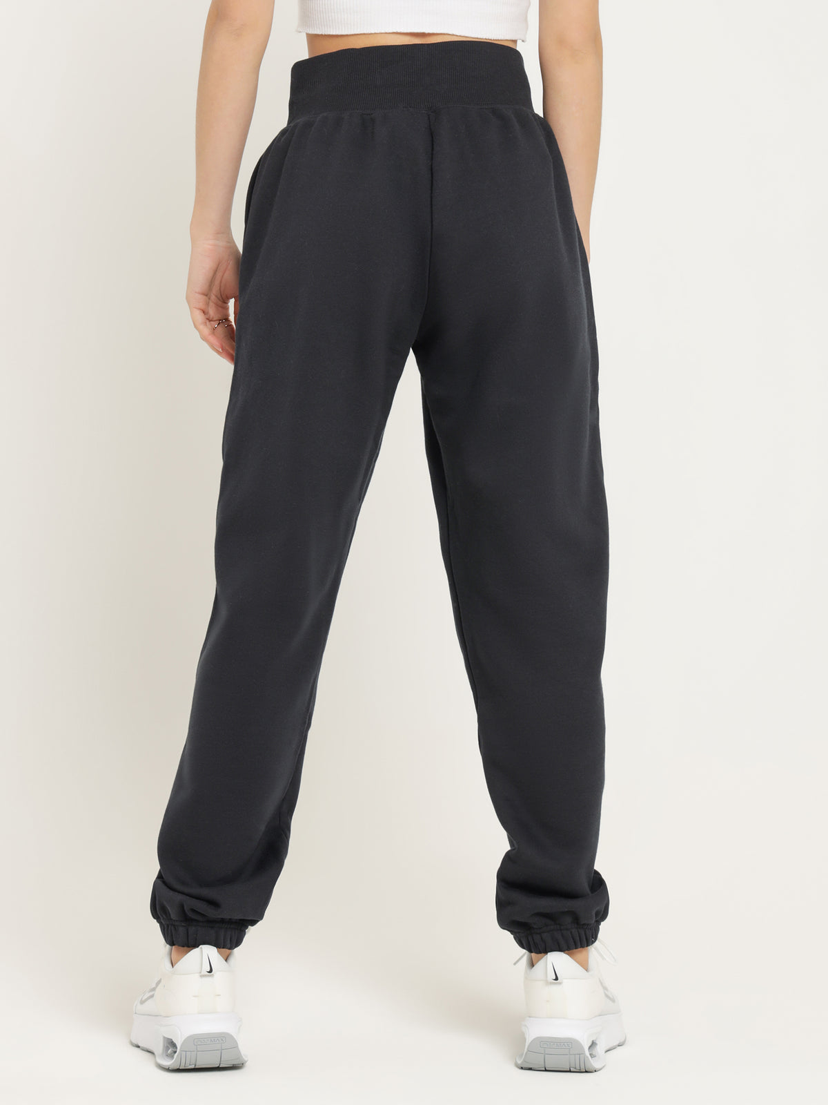 Nike Sportswear Phoenix Fleece Track Pants | Black/Sail