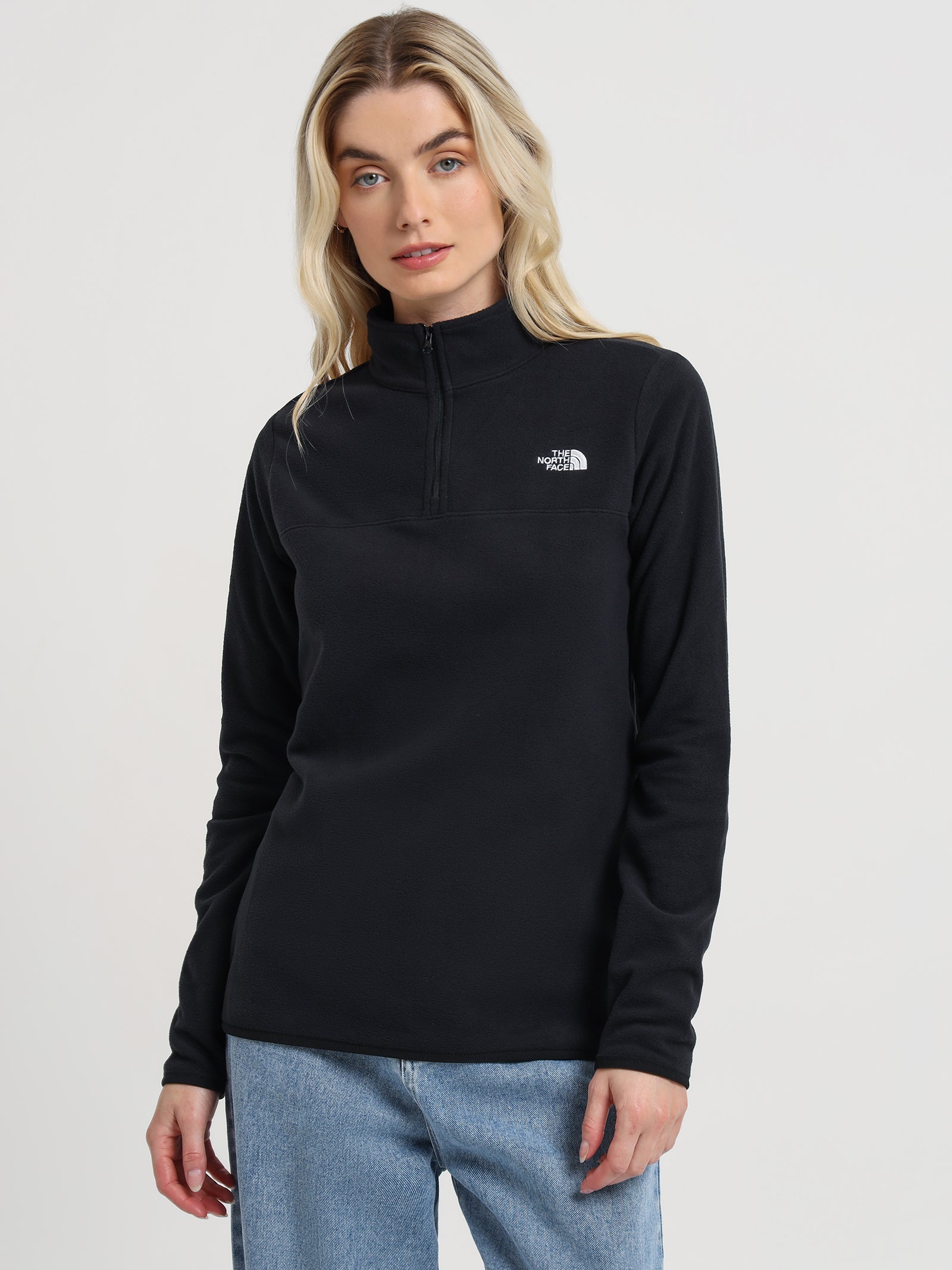 Zip North Face Glacier Fleece Pullover The North Face Glacier 1/4