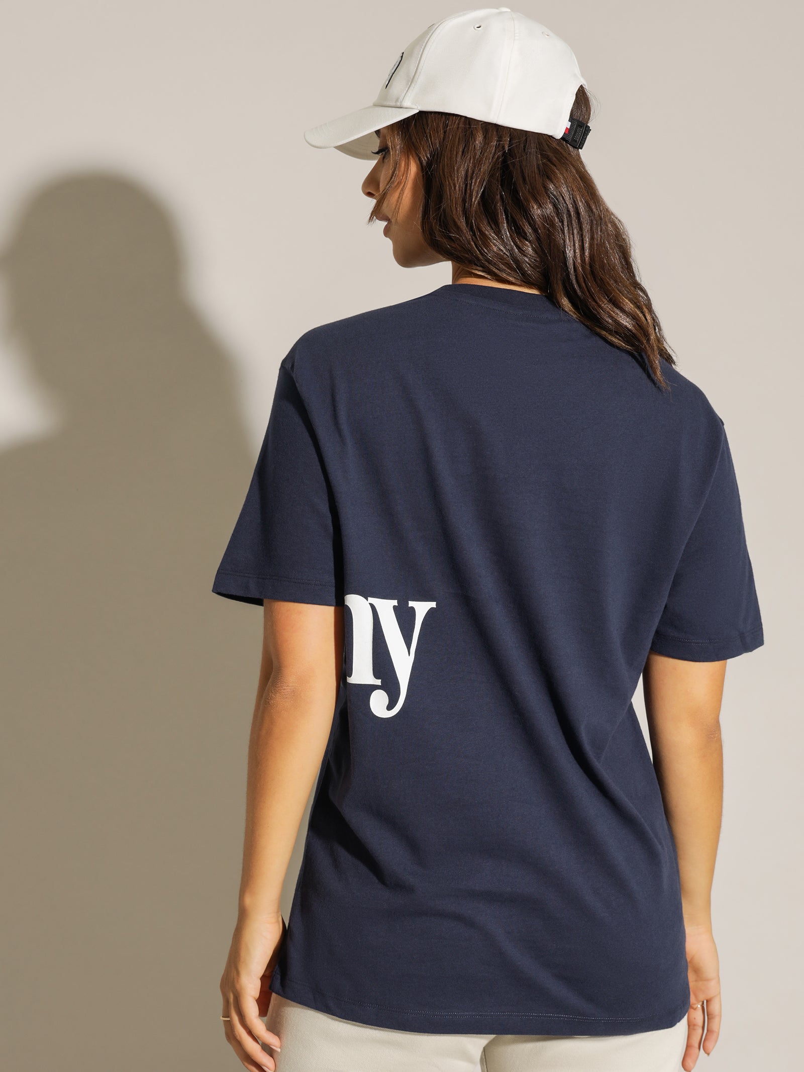 Oversized Bold Tommy Short Sleeve T-Shirt