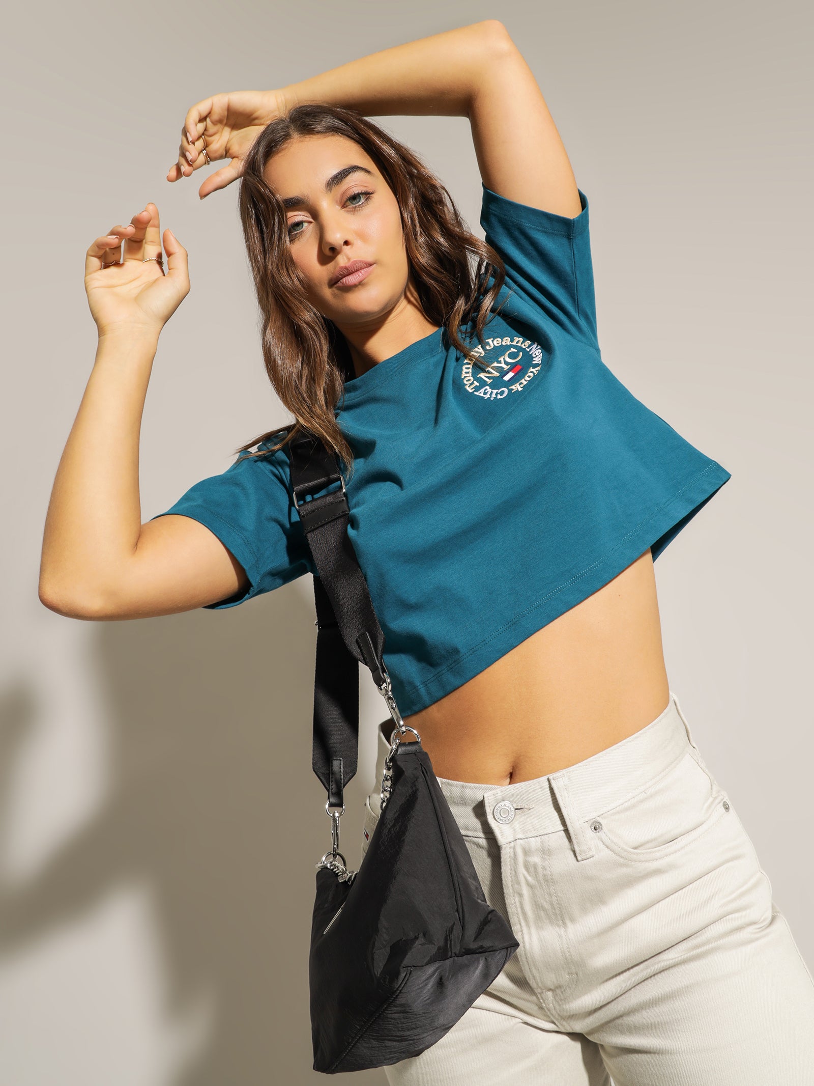 Super Crop Timeless Circle T-Shirt