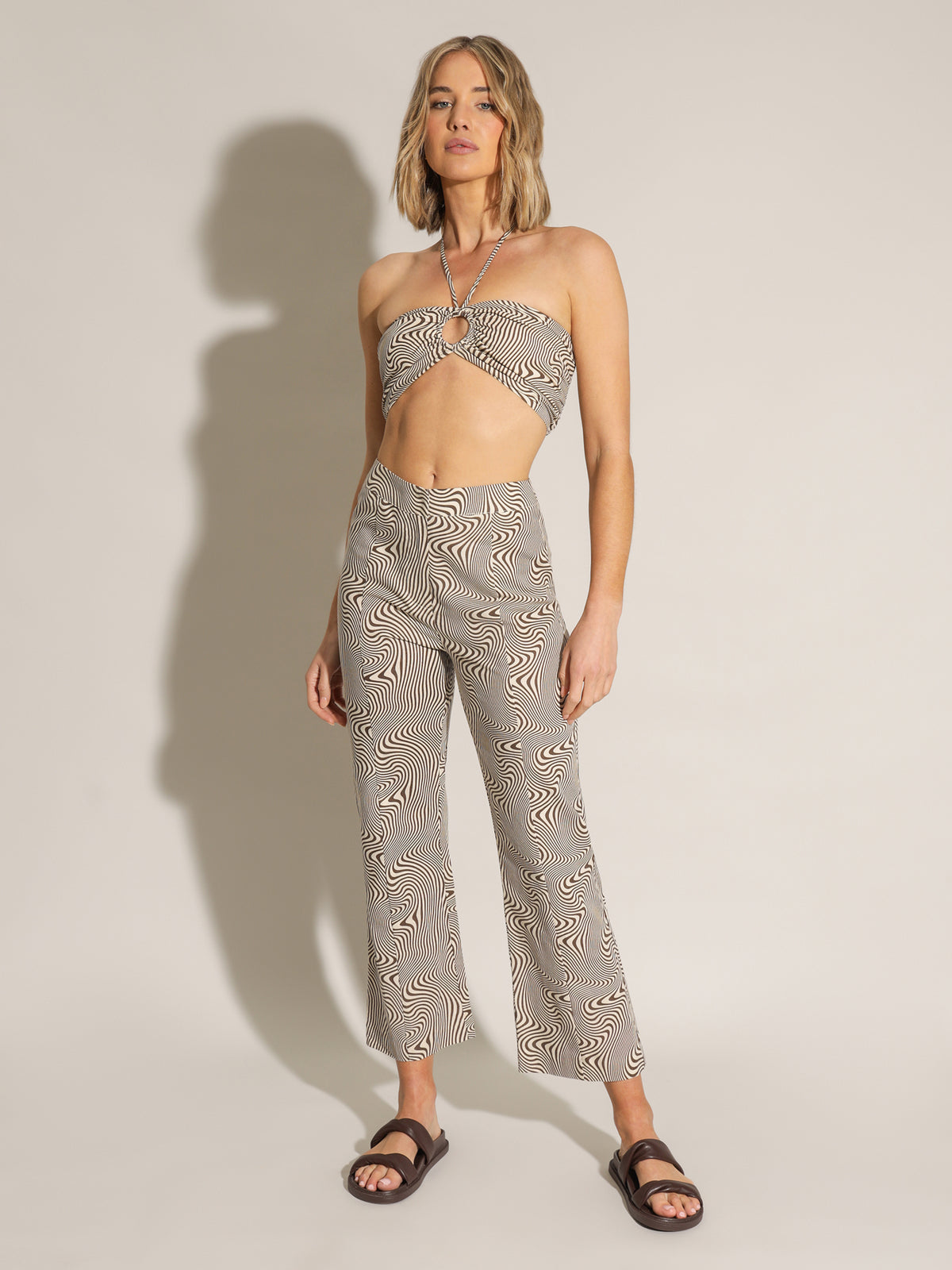 Lulu & Rose Gabrielle Flare Pant | Monaco