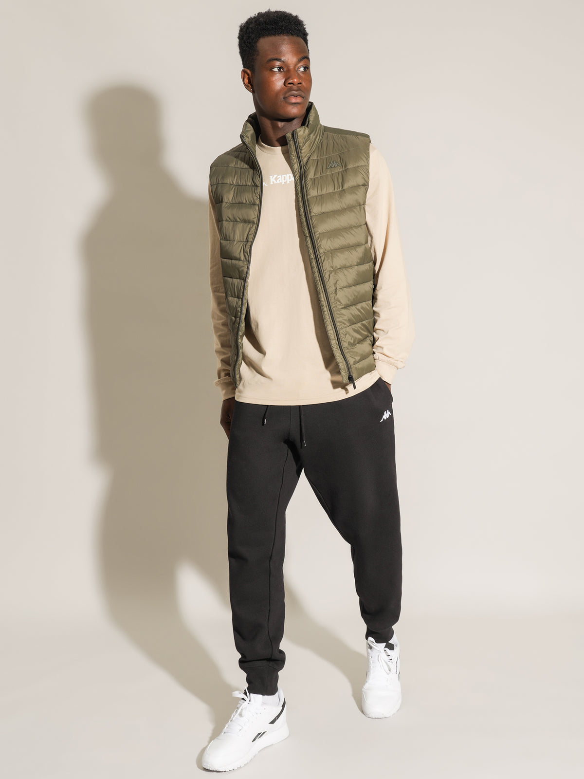Orion Puffer Vest in Military