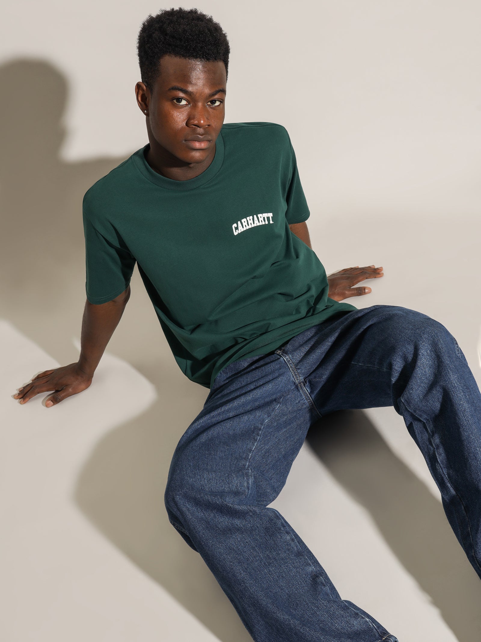 Short Sleeve University Script T-Shirt