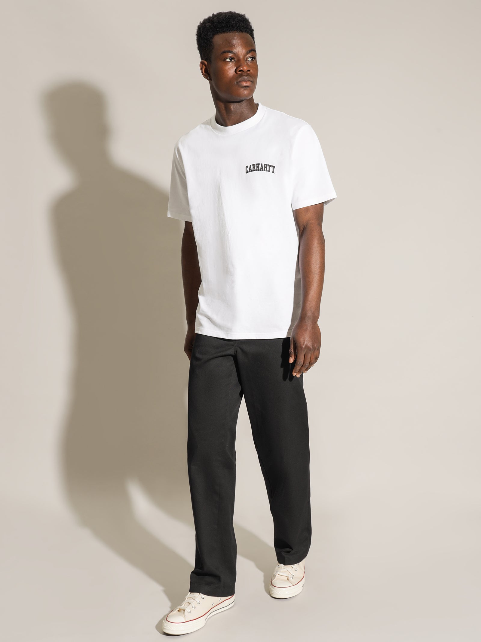 Short Sleeve University Script T-Shirt