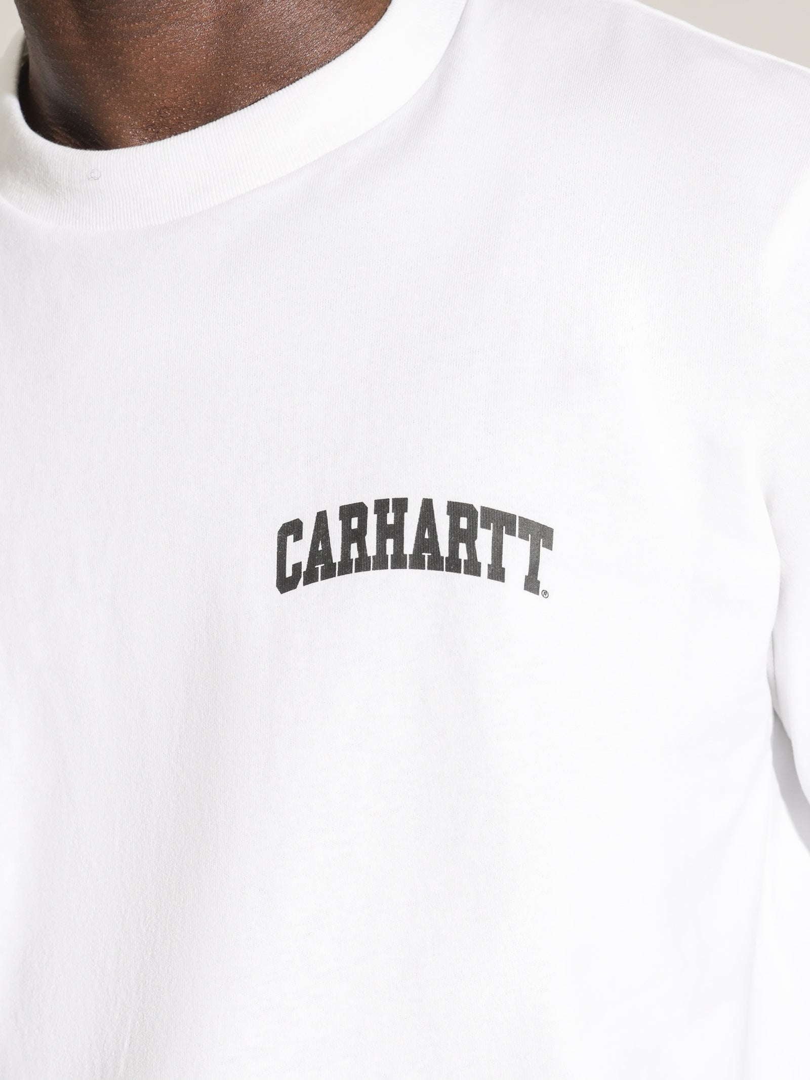 Short Sleeve University Script T-Shirt