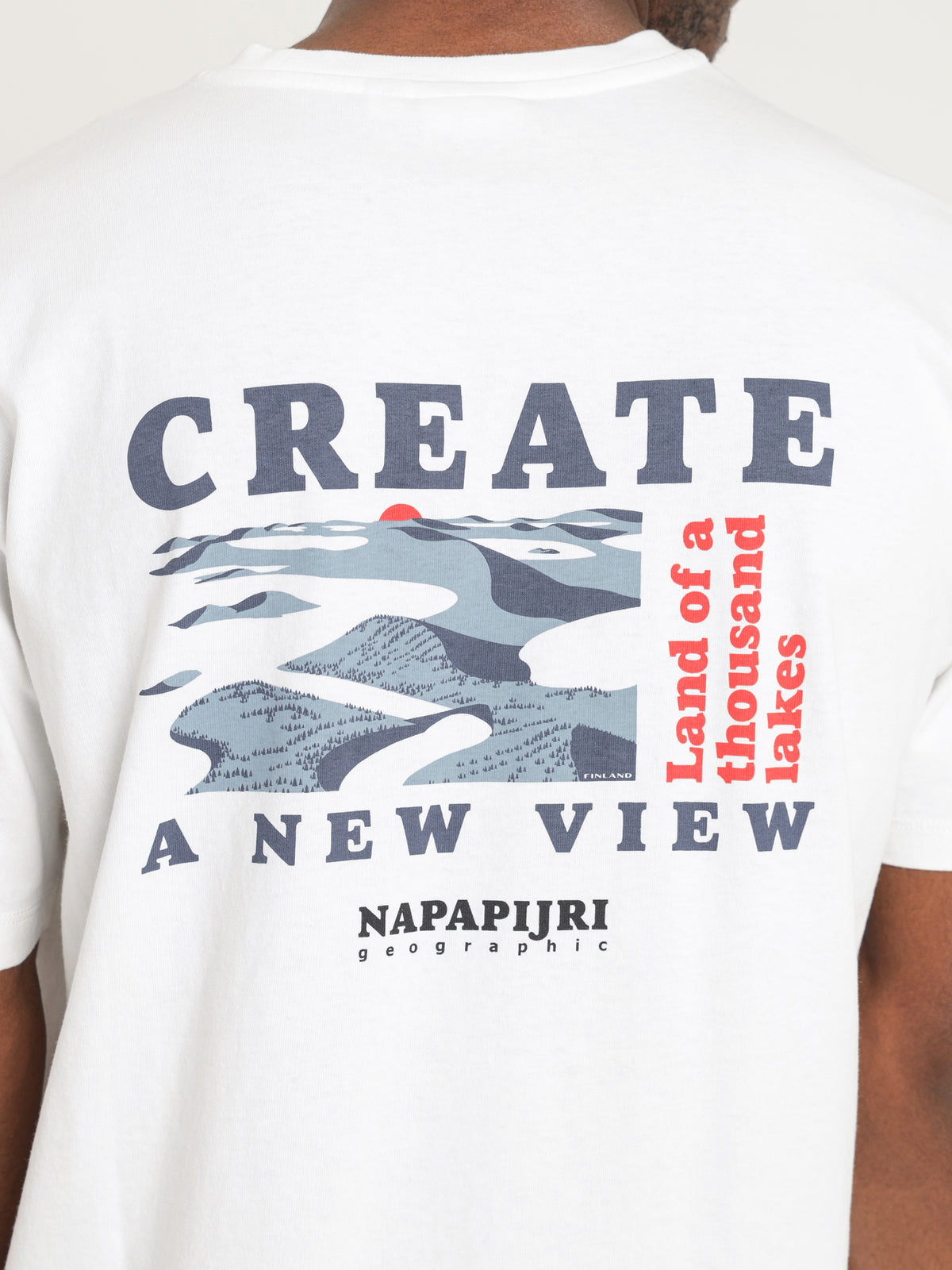 Napapijri Suar Graphic T-Shirt | F2E White Graph