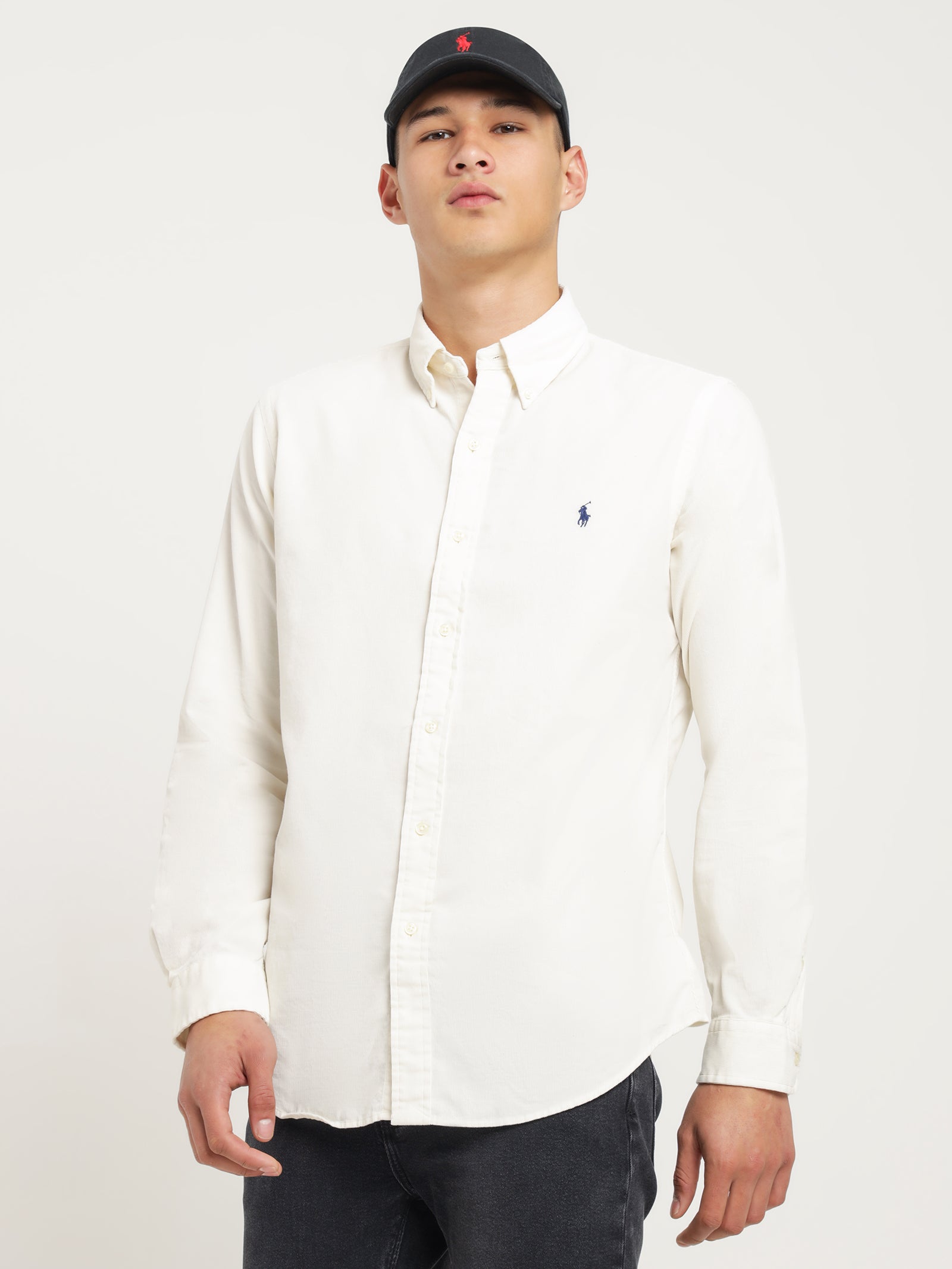 Polo Corduroy Long Sleeve Shirt