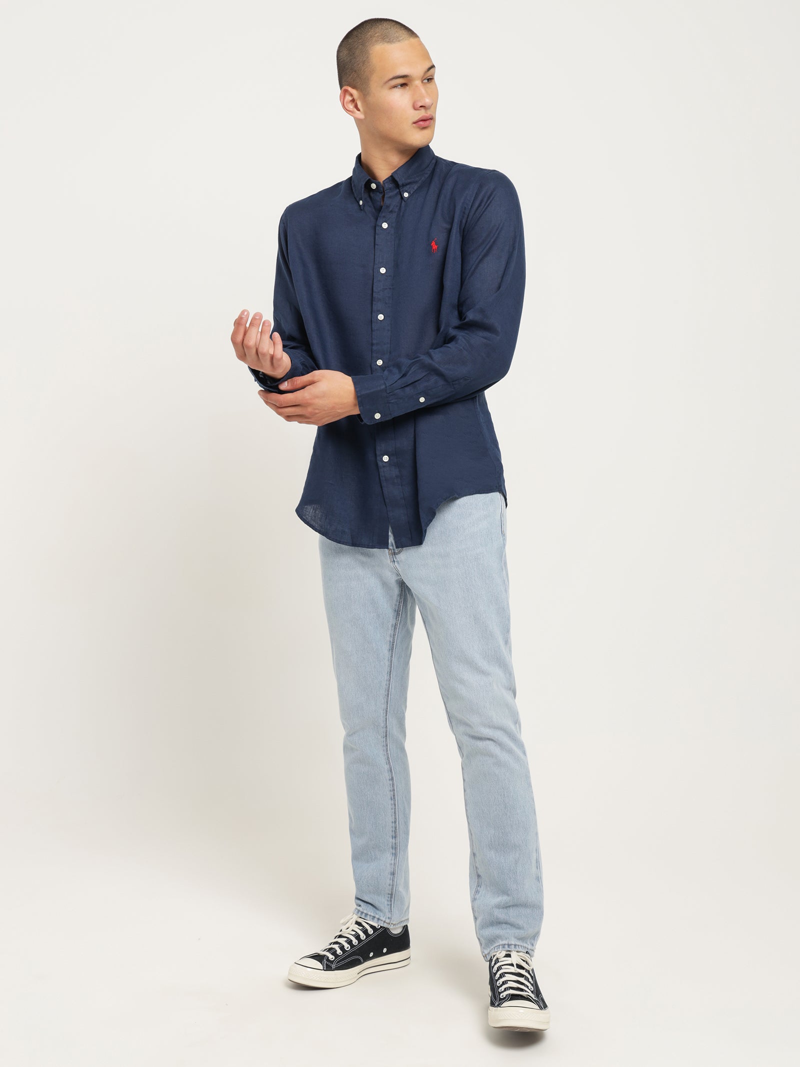 Long Sleeve Linen Shirt