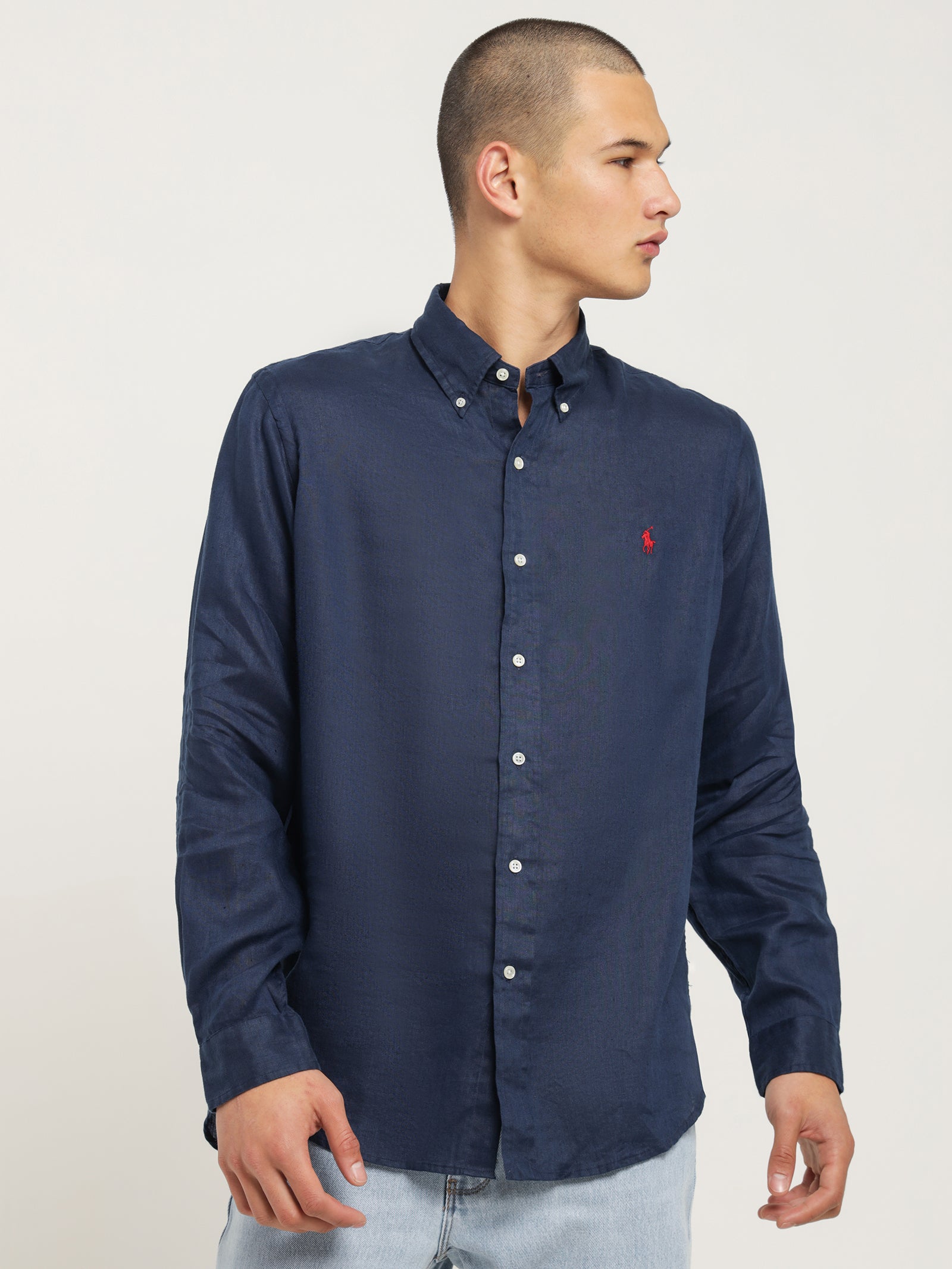 Long Sleeve Linen Shirt