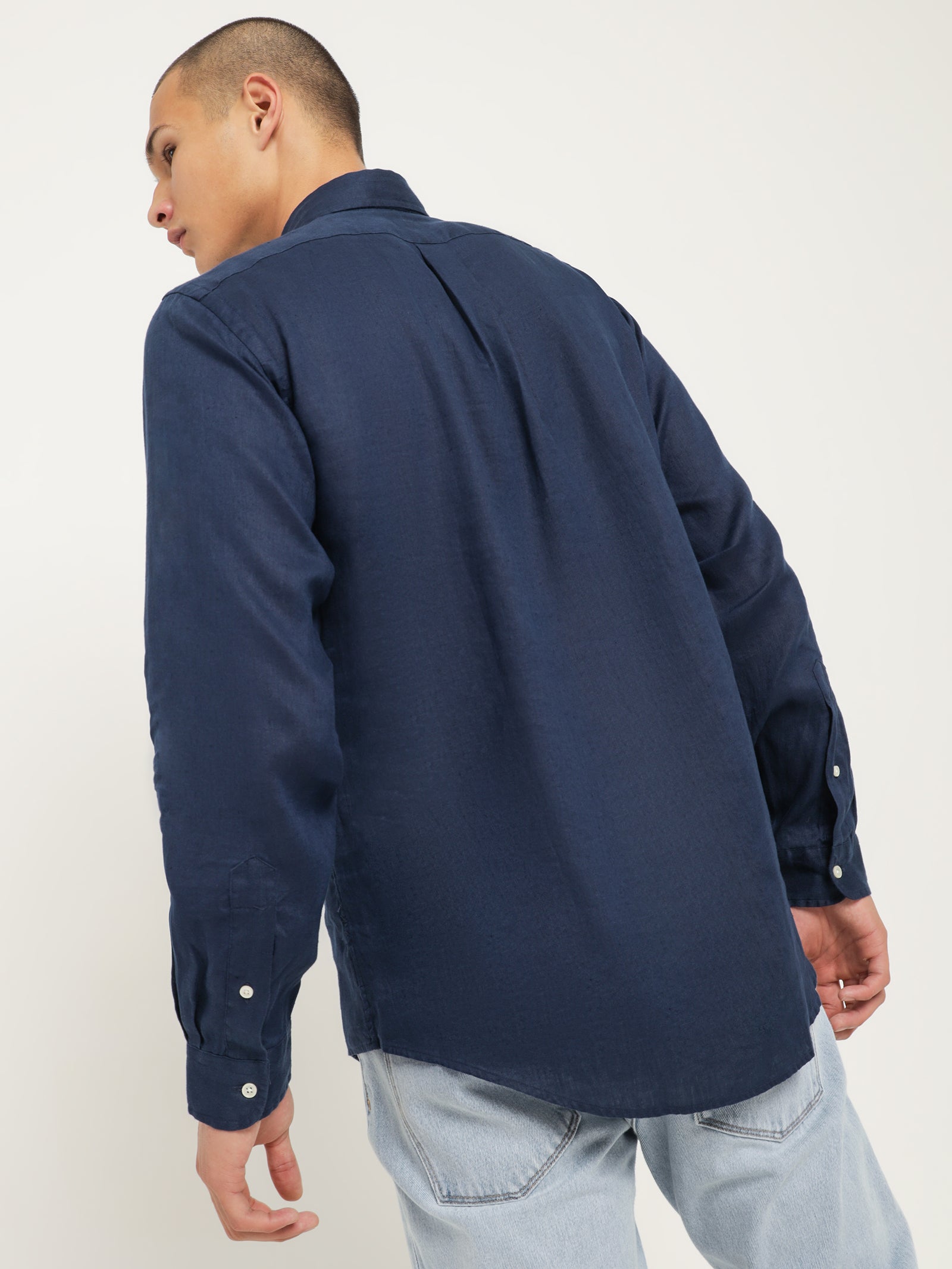 Long Sleeve Linen Shirt