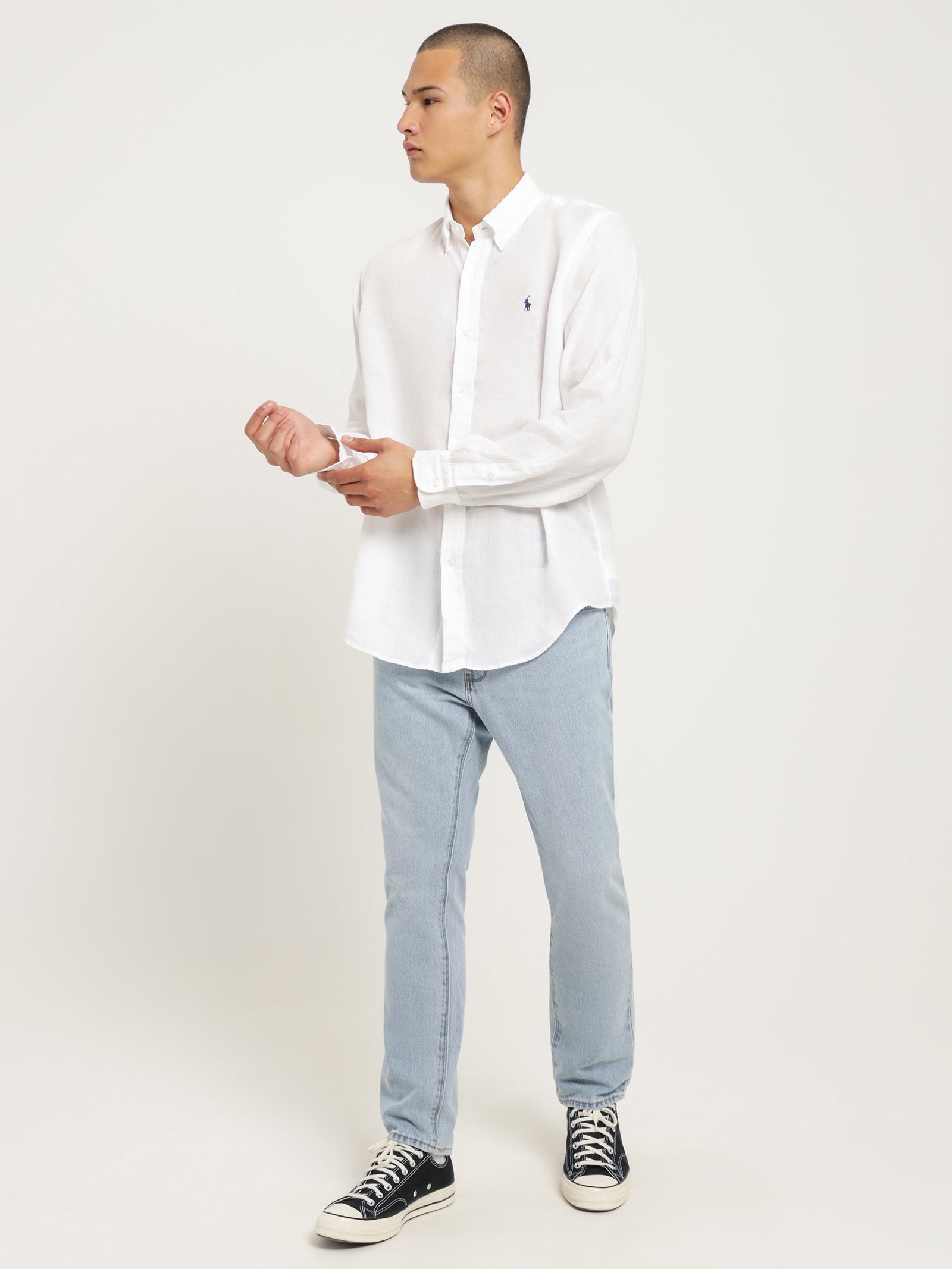 Long Sleeve Linen Shirt