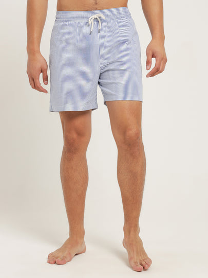 Striped Traveller Swim Shorts