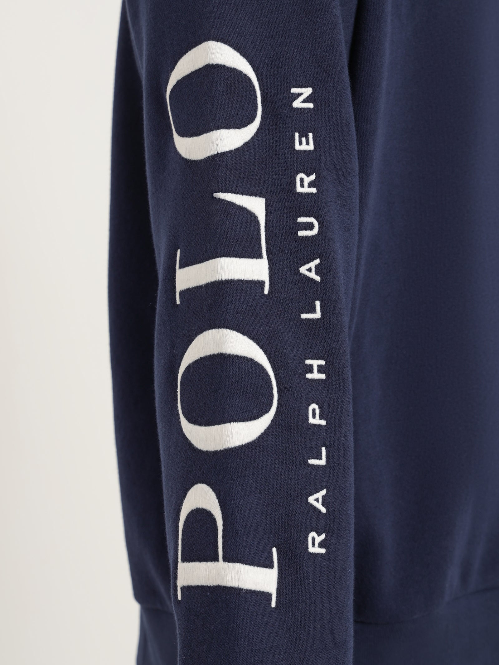 Logo Embroidered Crew Fleece