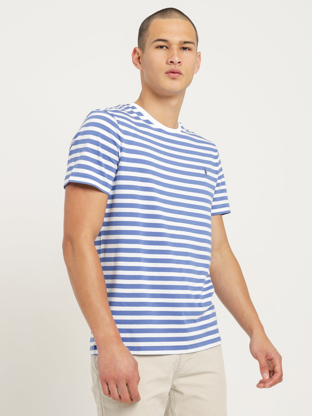 Striped Custom T-Shirt in Liberty &amp; White