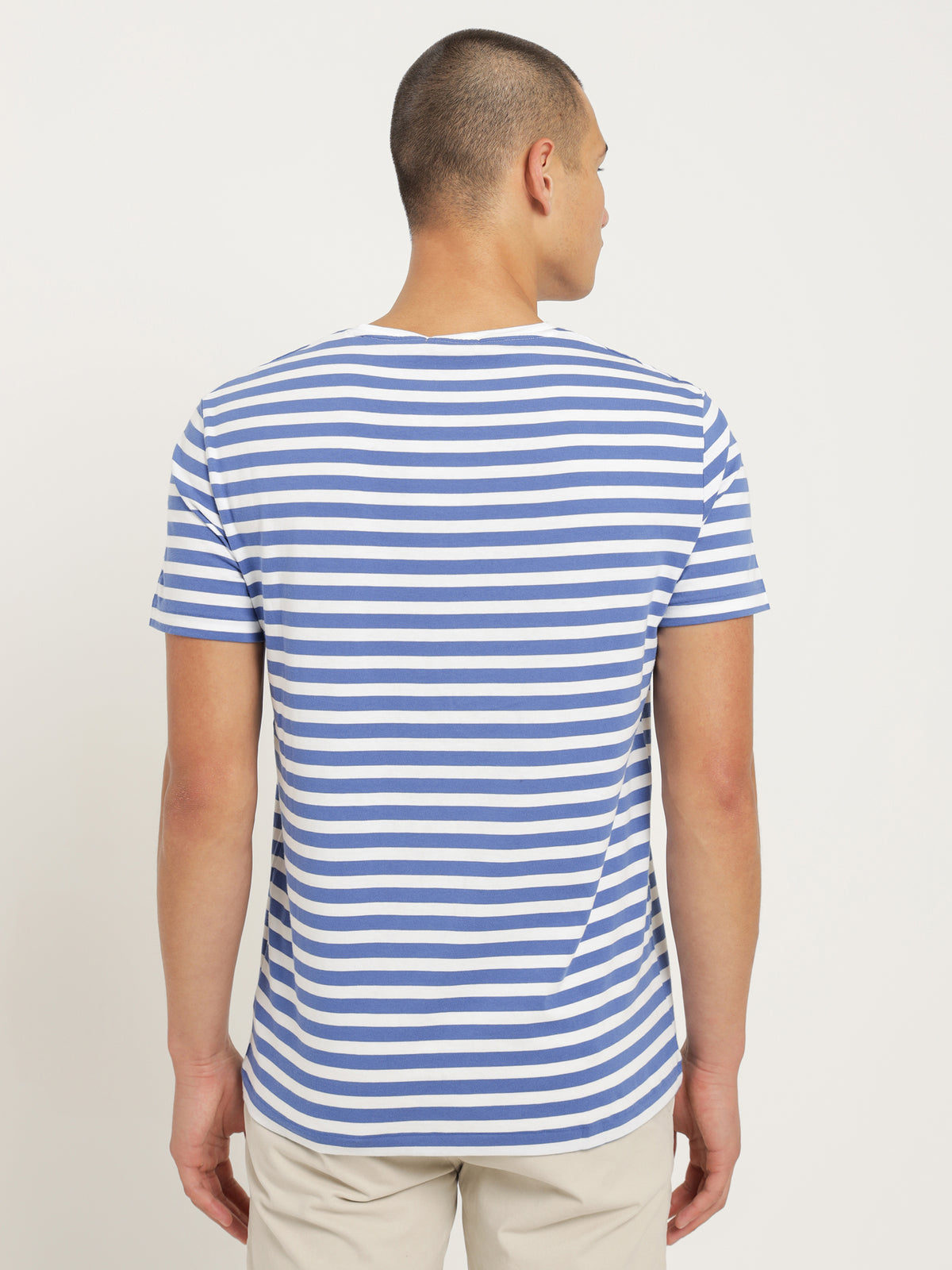 Striped Custom T-Shirt in Liberty &amp; White