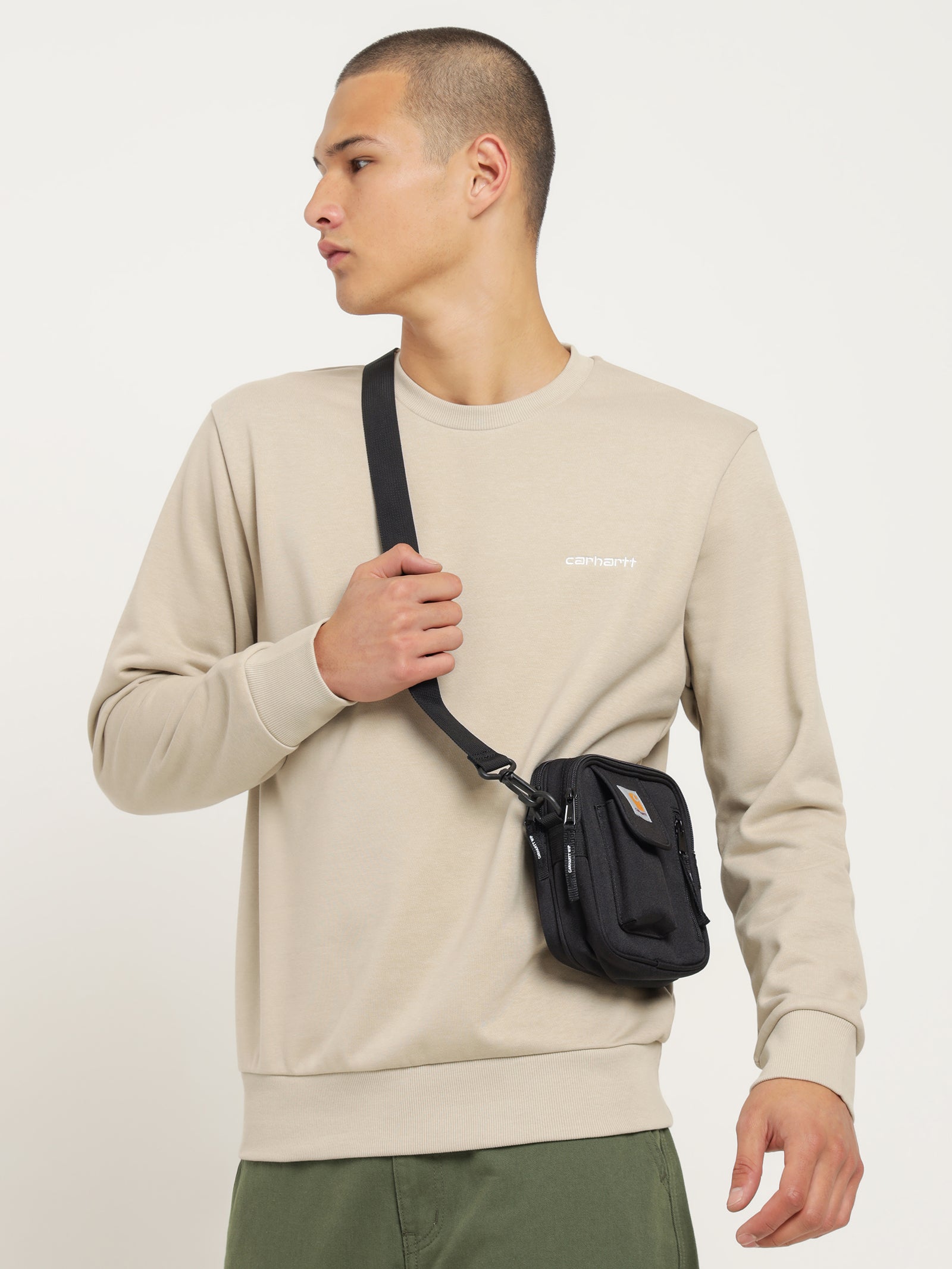 Script Embroidery Sweatshirt