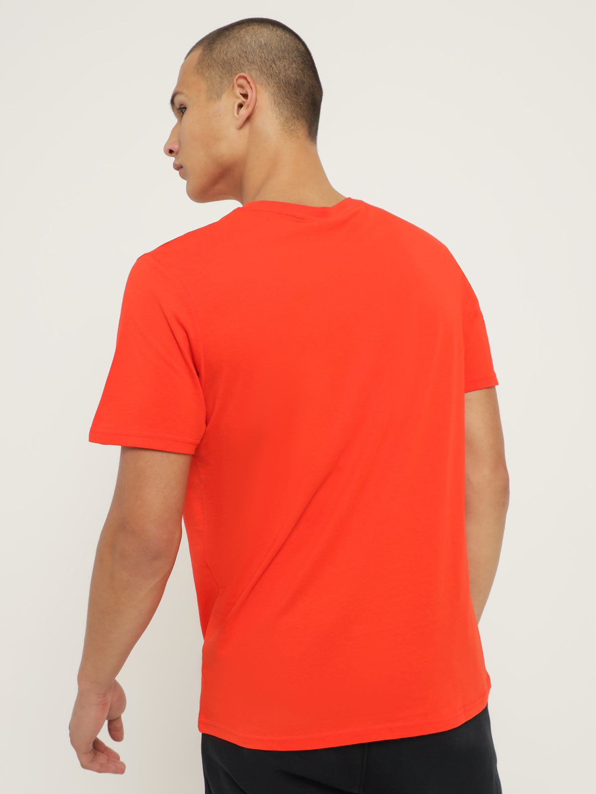 Kappa Authentic Dris T-Shirt | BYO Orange Flame-Silver