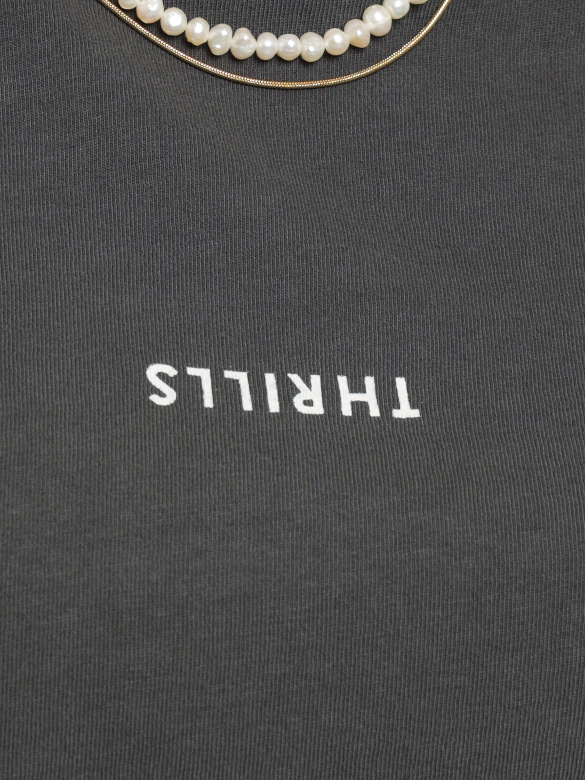 Minimal Thrills Mini T-Shirt in Merch Black