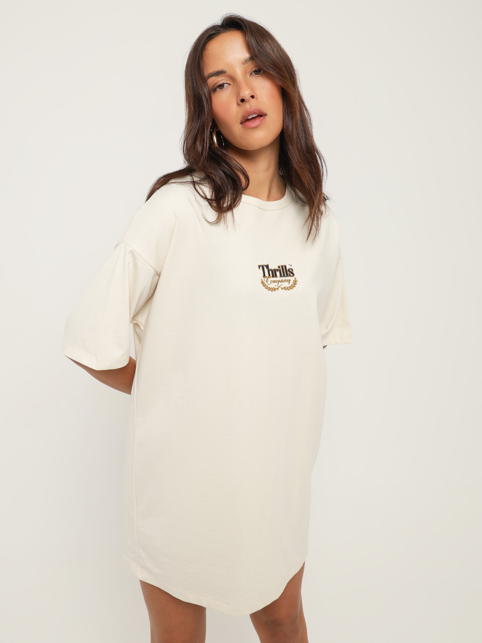 Deluxe Box Fit T-Shirt Dress