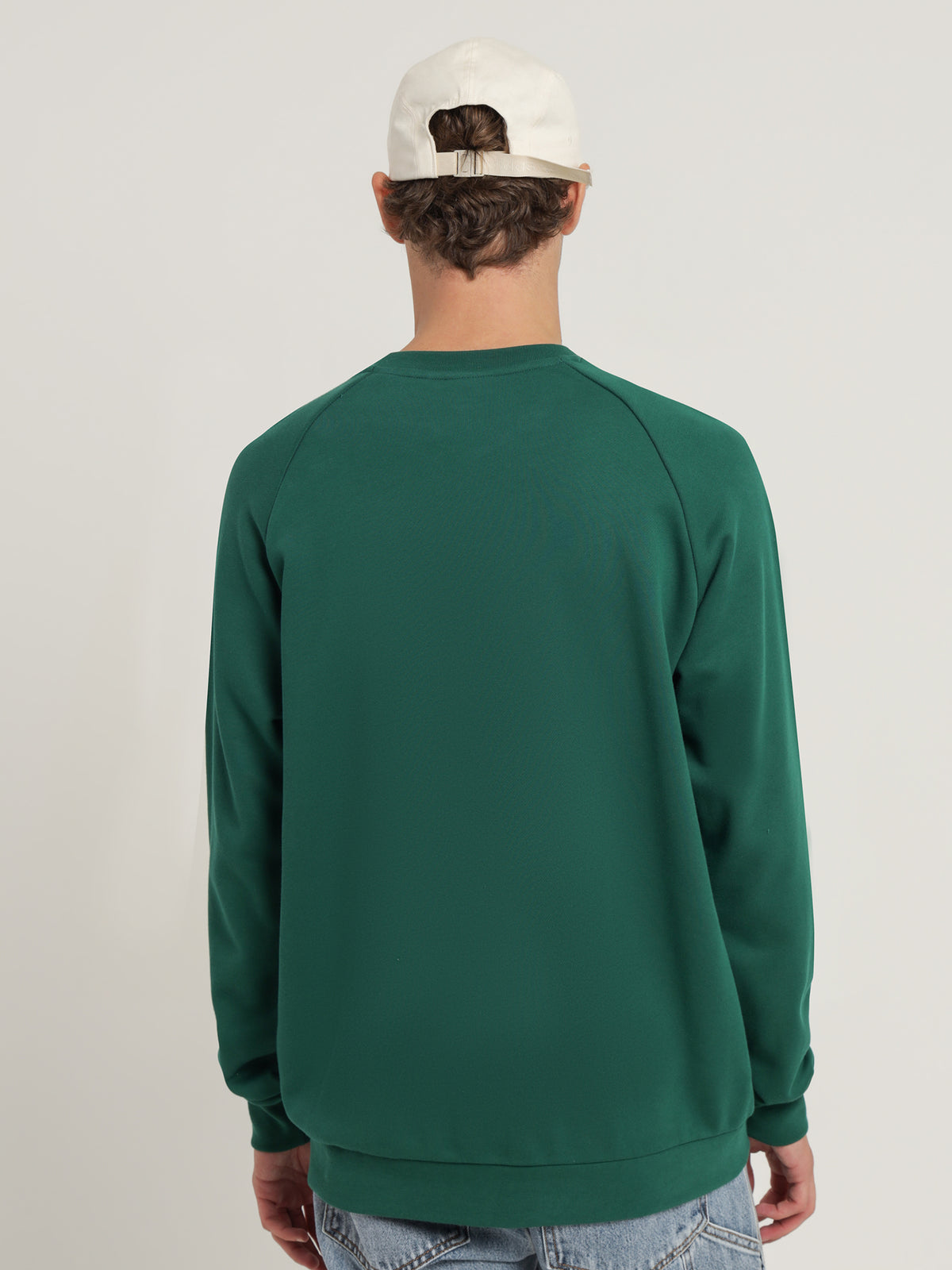 Club Sweater in Dark Green