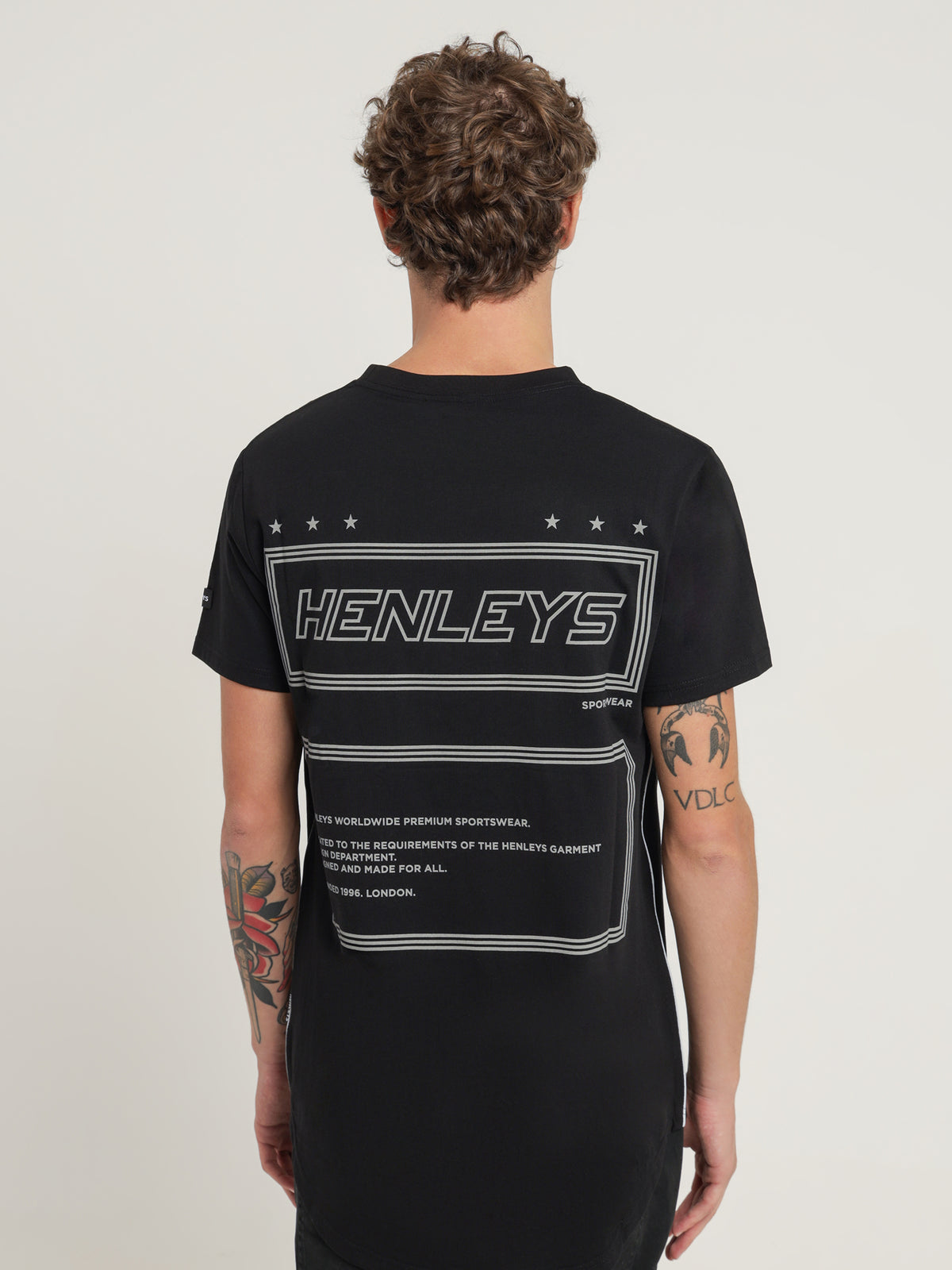 Rival Reflective T-Shirt in Black