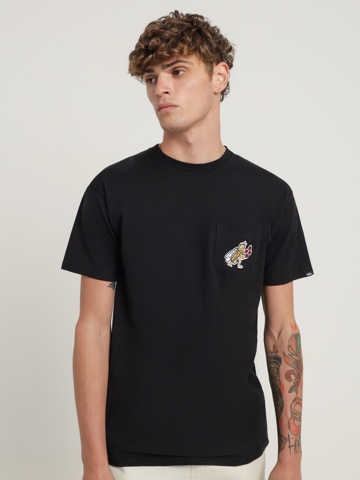 Checkerboard Research Short Sleeve in Black