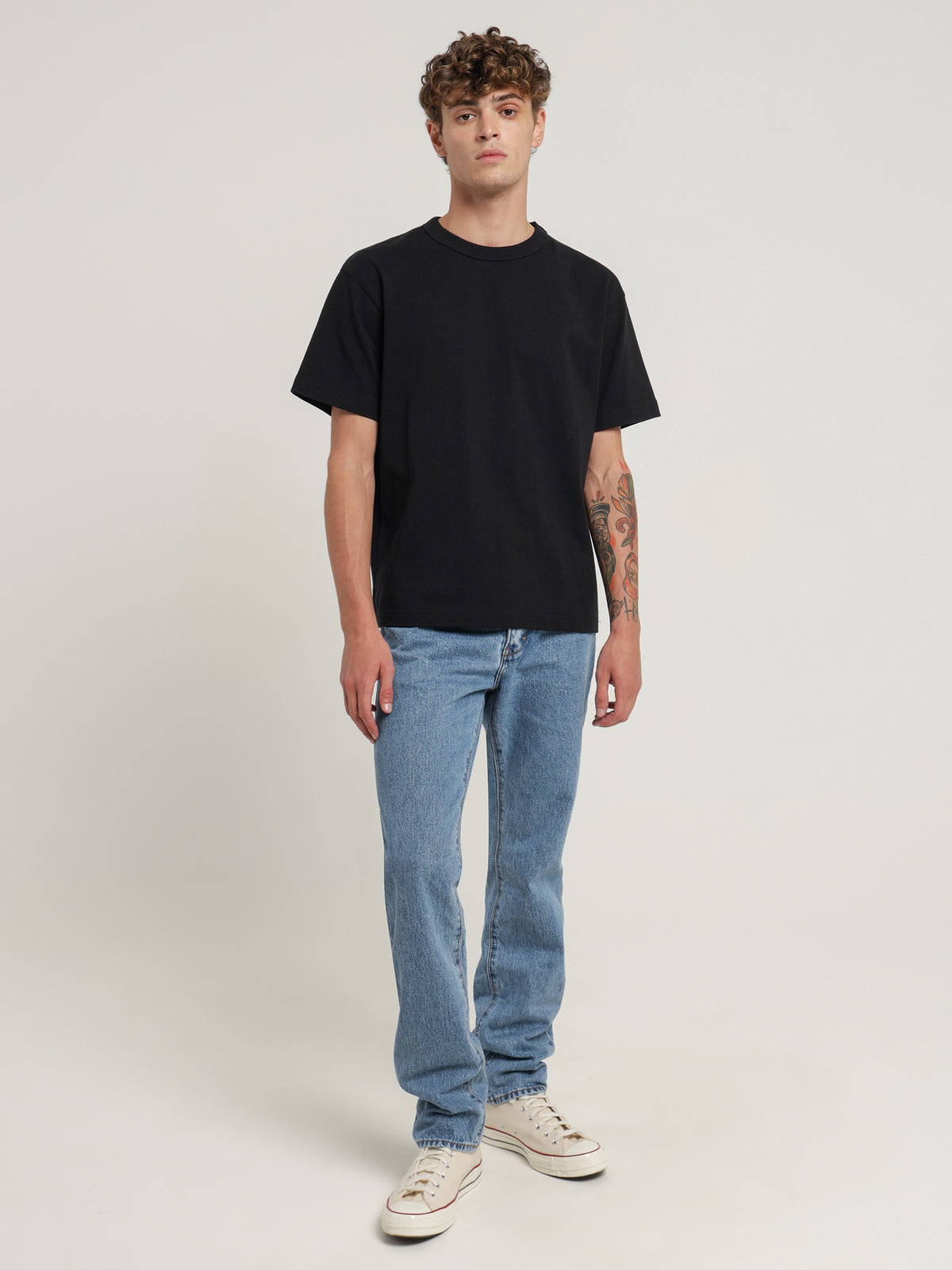 A 90s Relaxed Jeans in Death Disco Blue