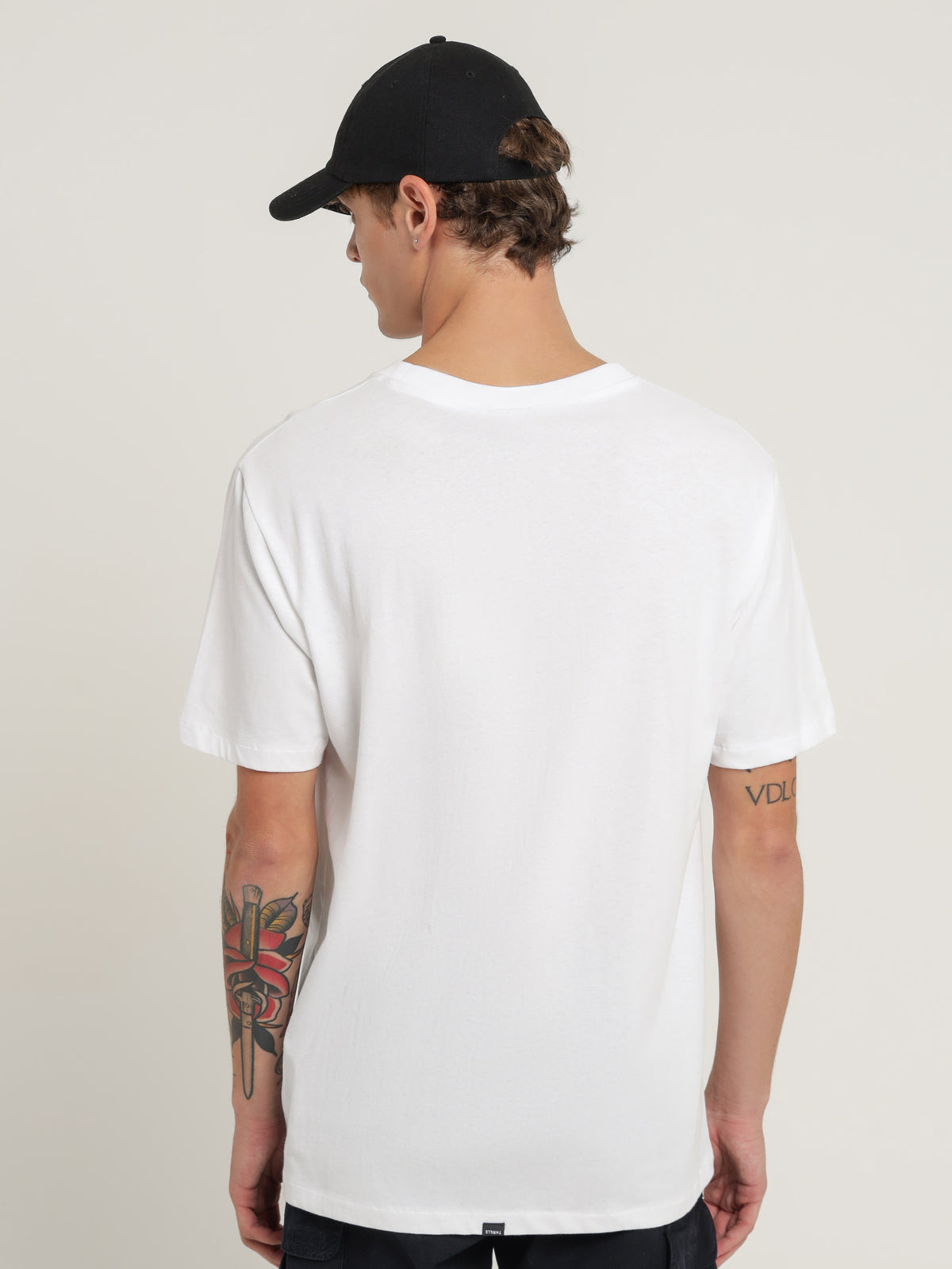In Order And Disorder Merch Fit T-Shirt in White