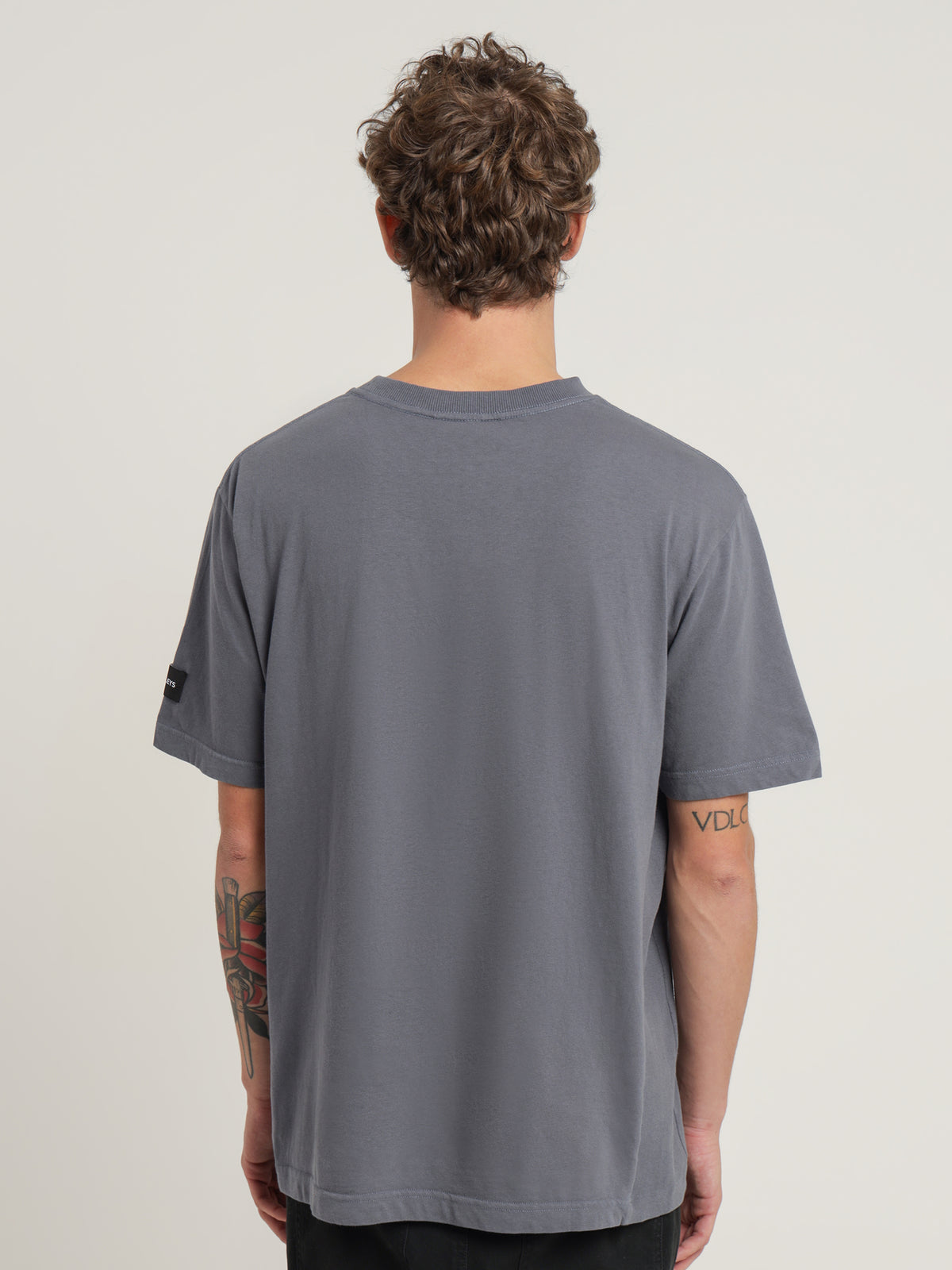 Micro Staple T-Shirt in Slate