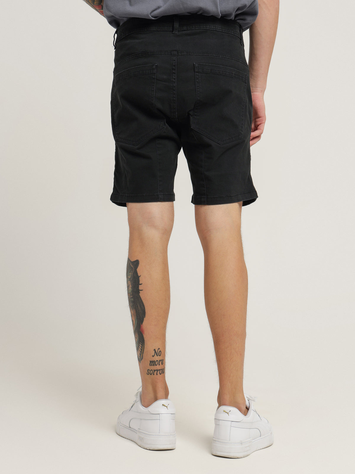 Henleys Falcon Moto Short | Black