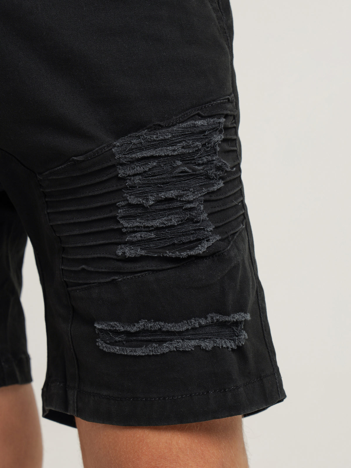 Henleys Falcon Moto Short | Black